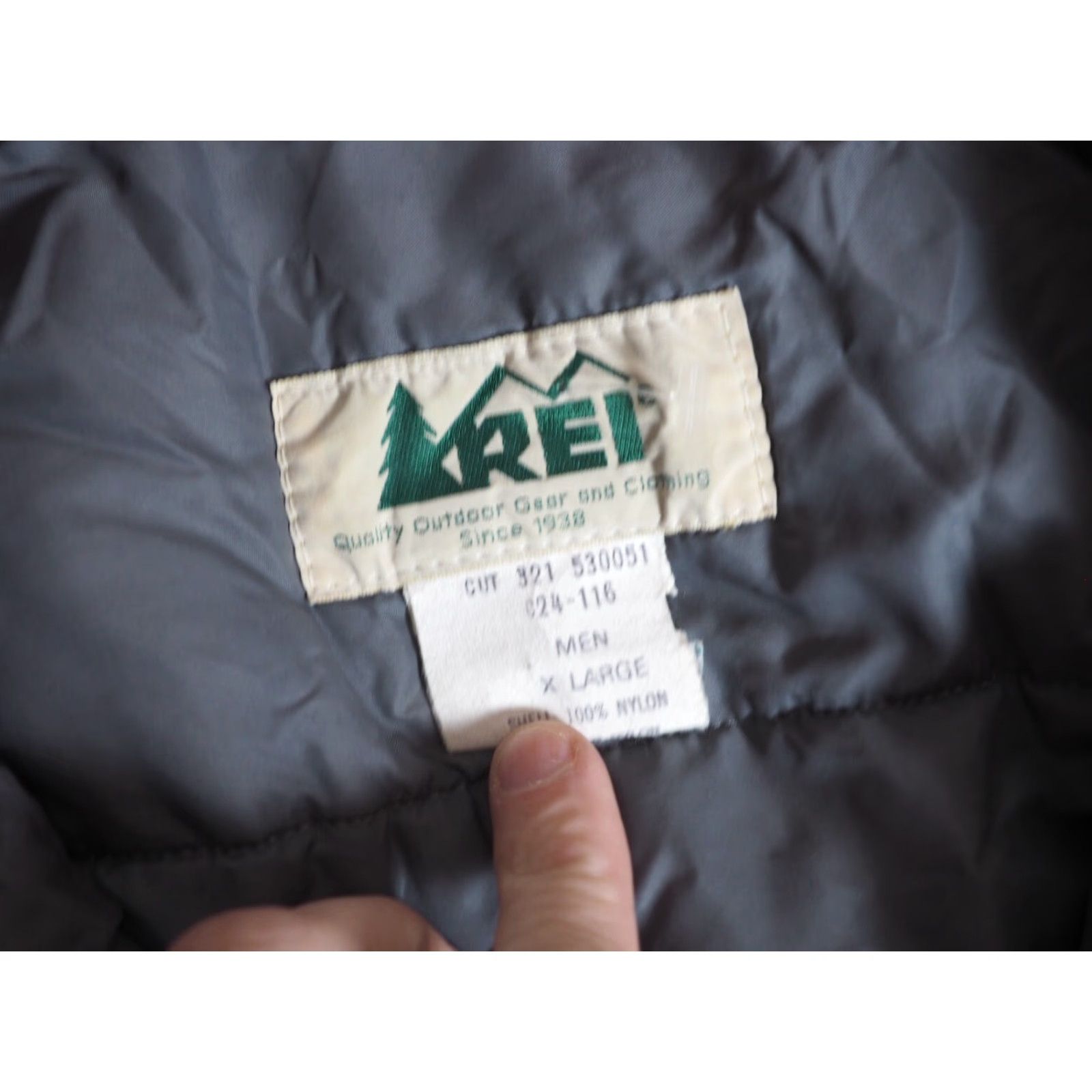 Vintage VINTAGE REI GTX Goretex Burgundy Plum Nylon Puffer Jacket Coat Mens XL Size US XL / EU 56 / 4 - 4 Thumbnail