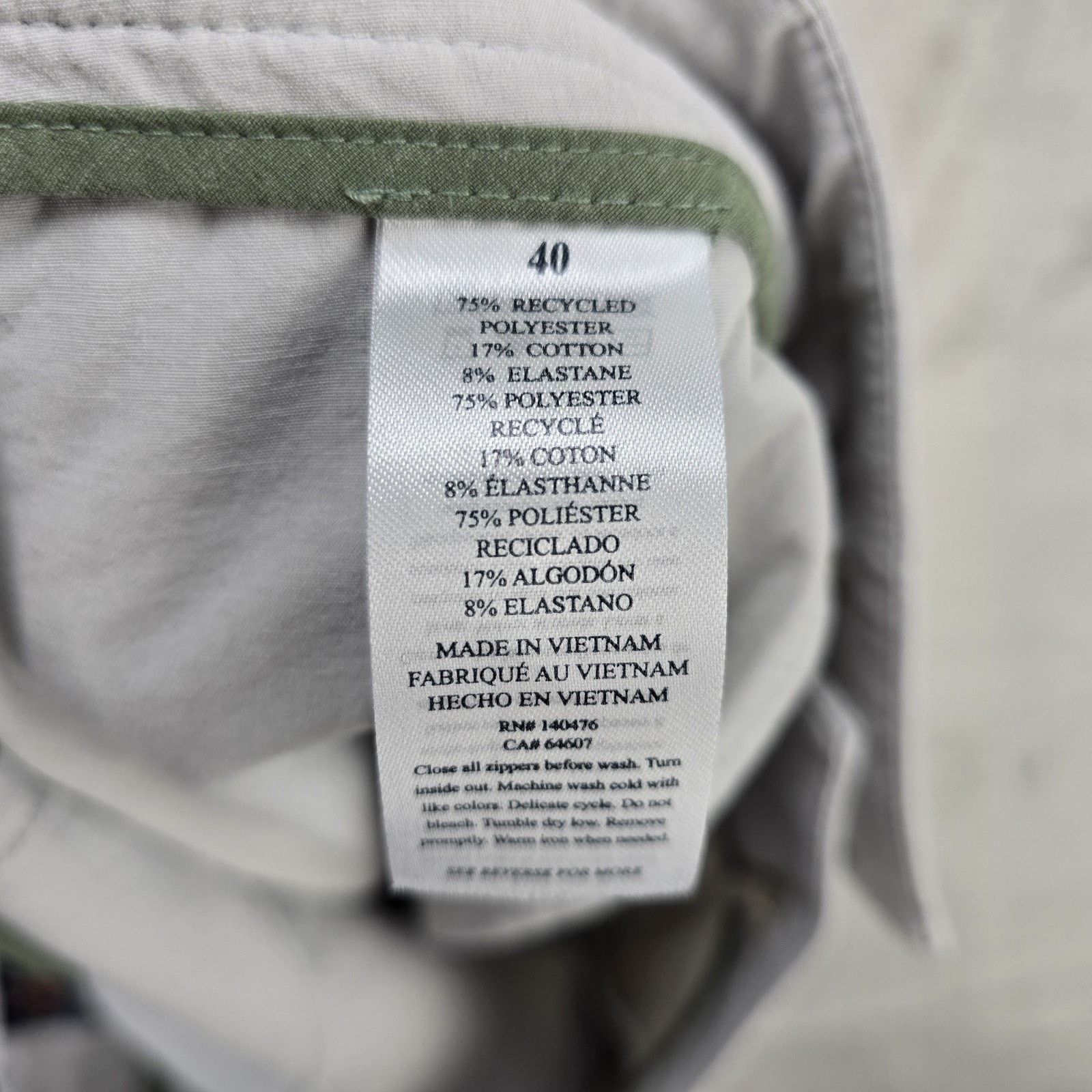 Faherty Faherty All Day Chino Shorts Mens 40 Stretch Relaxed Fit Size US 40 / EU 56 - 6 Thumbnail