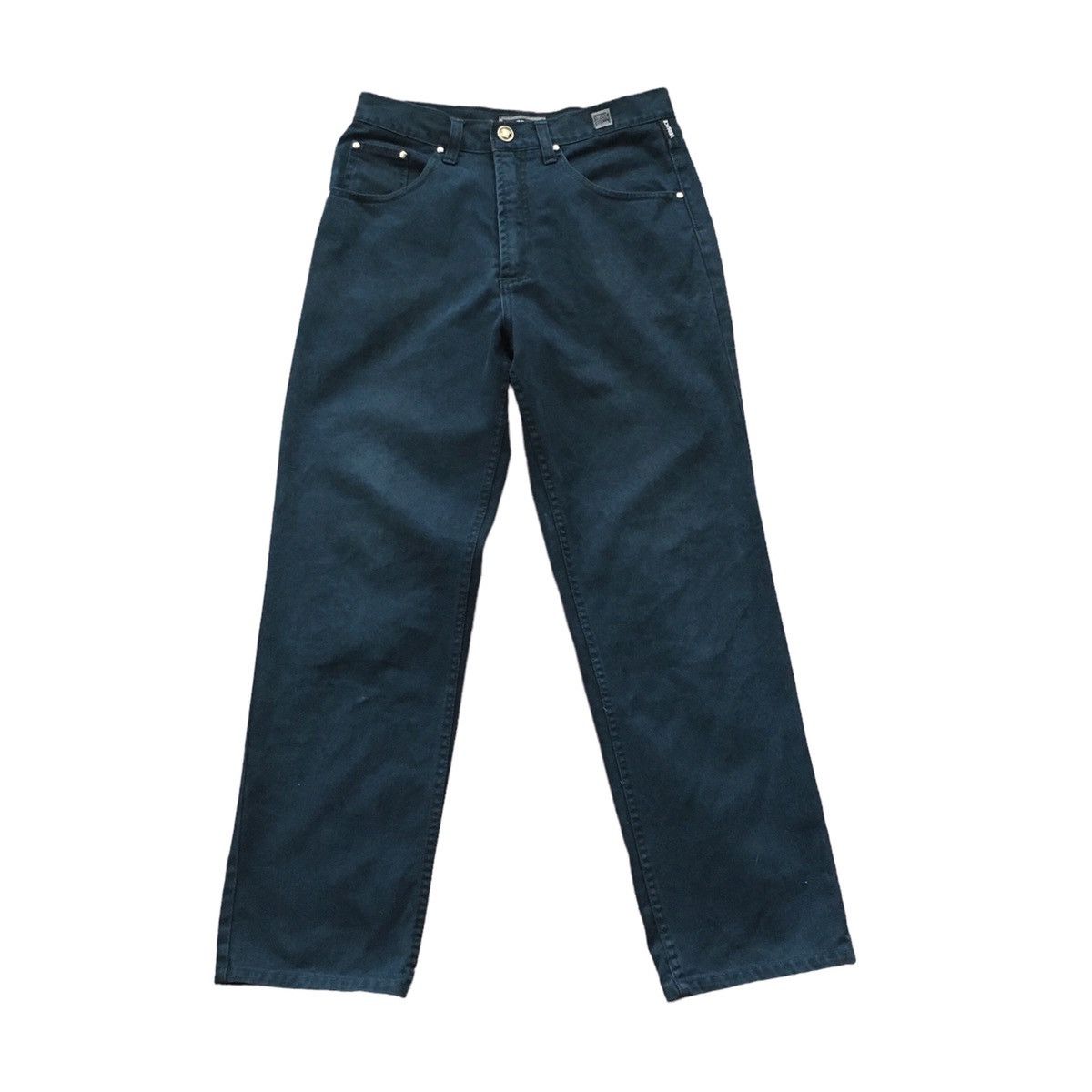 image of Vintage Versace Jeans Couture Pants in Navy, Men's (Size 32)
