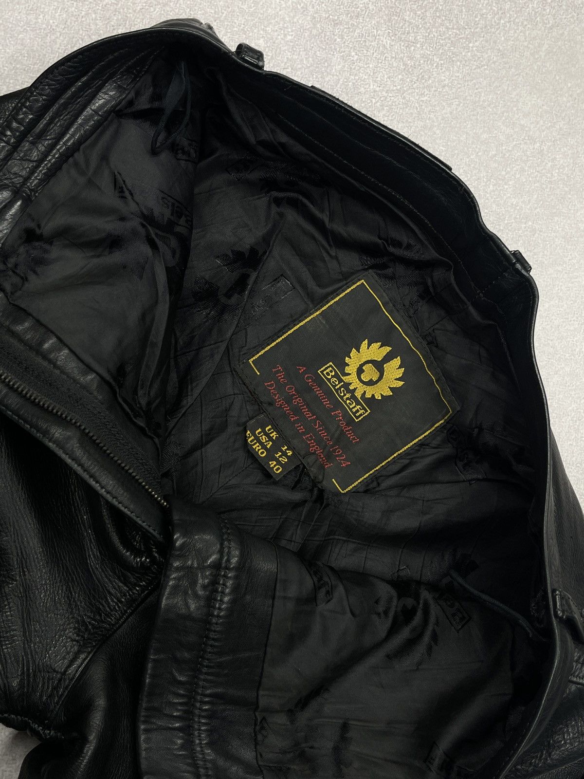 Belstaff Vintage Belstaff Motorbike Leather Biker Pants Black Racing Size 34" / US 12 / IT 48 - 10 Thumbnail