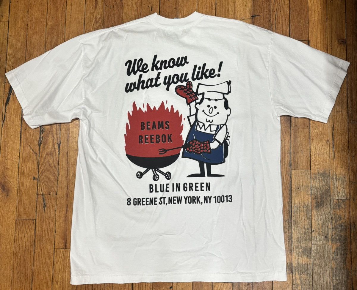 Beams Plus BEAMS PLUS X REEBOK tee Size US XL / EU 56 / 4 - 1 Thumbnail