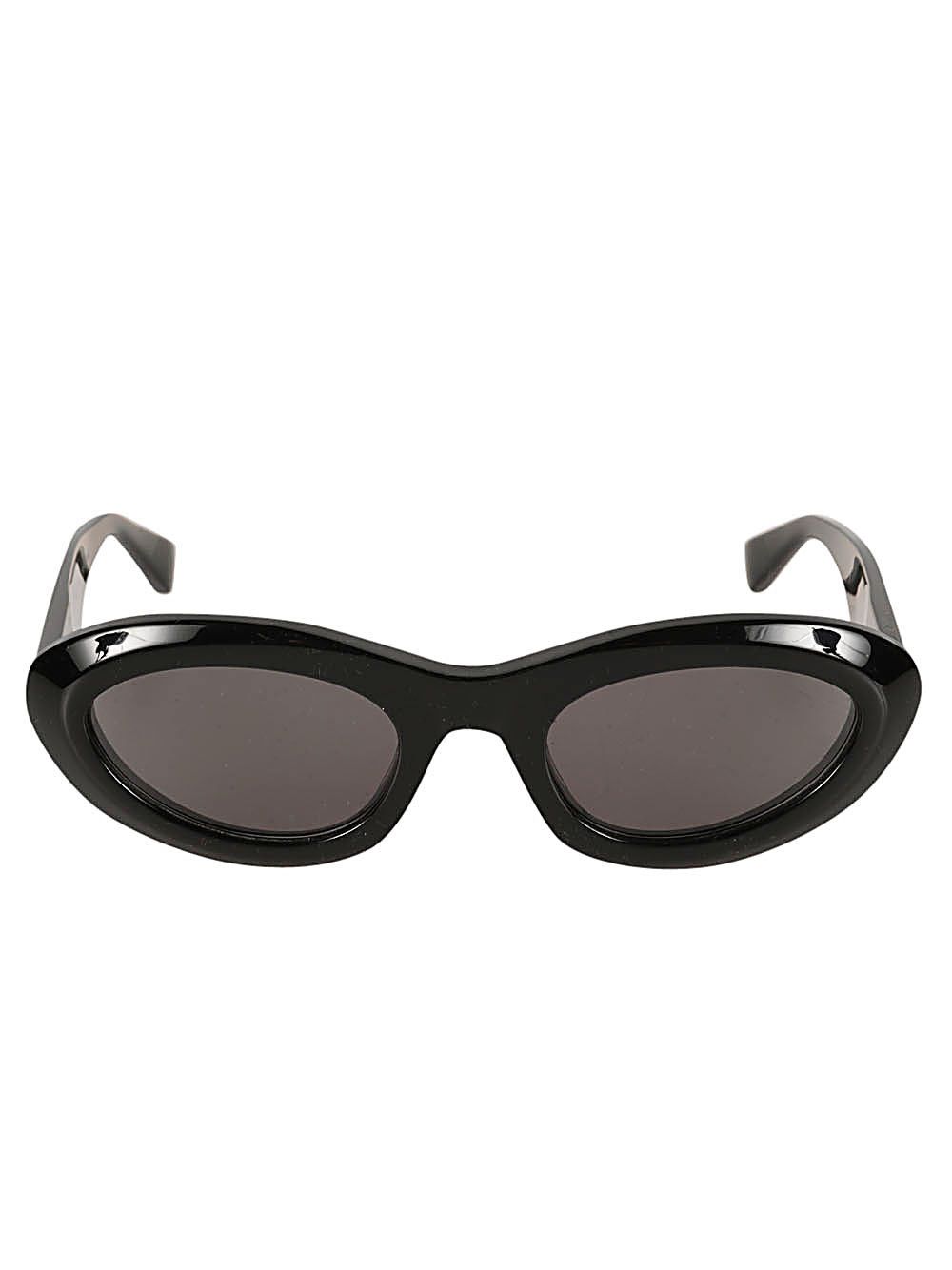 image of Bottega Veneta Almond Sunglasses Black, Women's