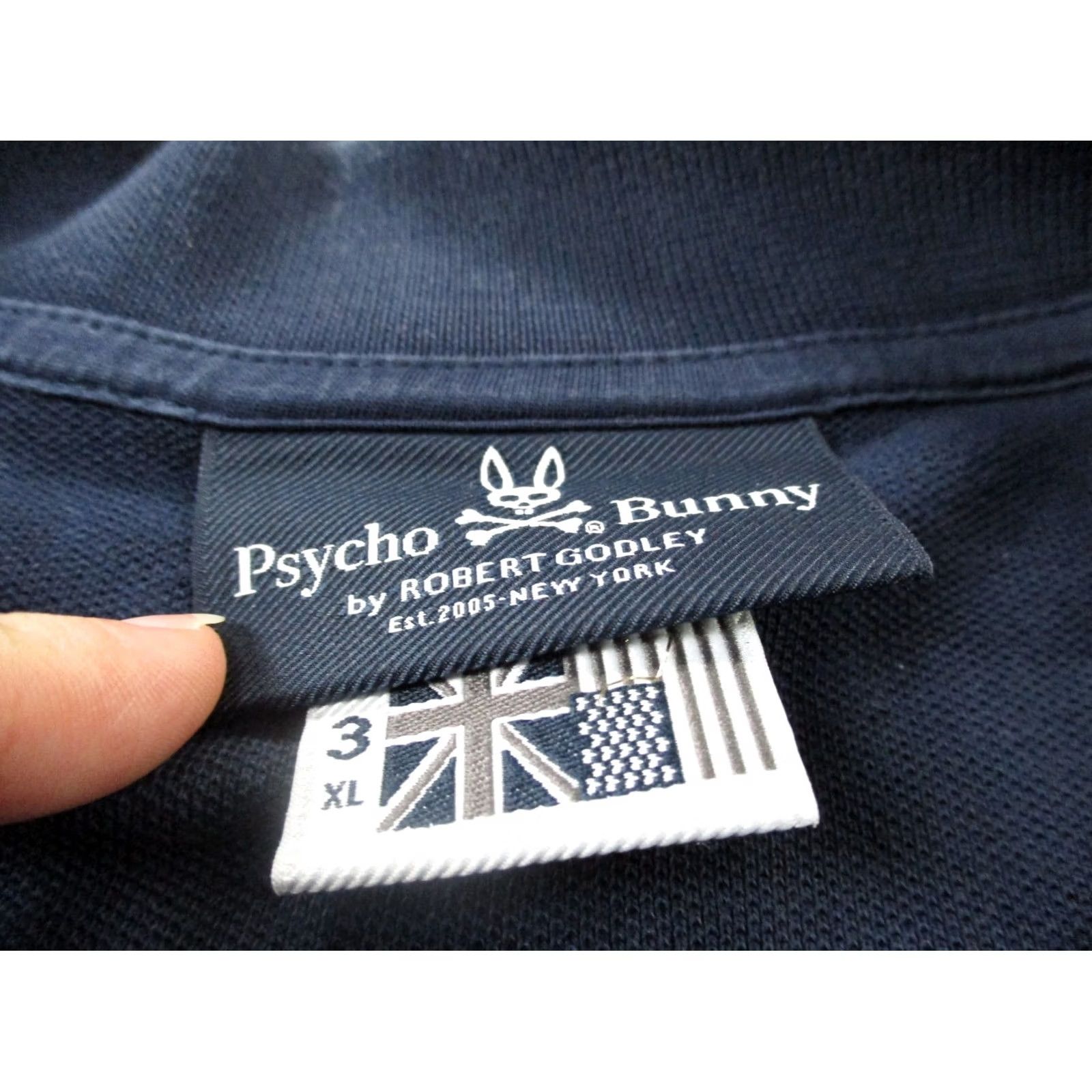 Psycho Bunny Psycho Bunny Shirt Mens XL Blue Golf Logo Casual Business Street Size US XL / EU 56 / 4 - 6 Thumbnail