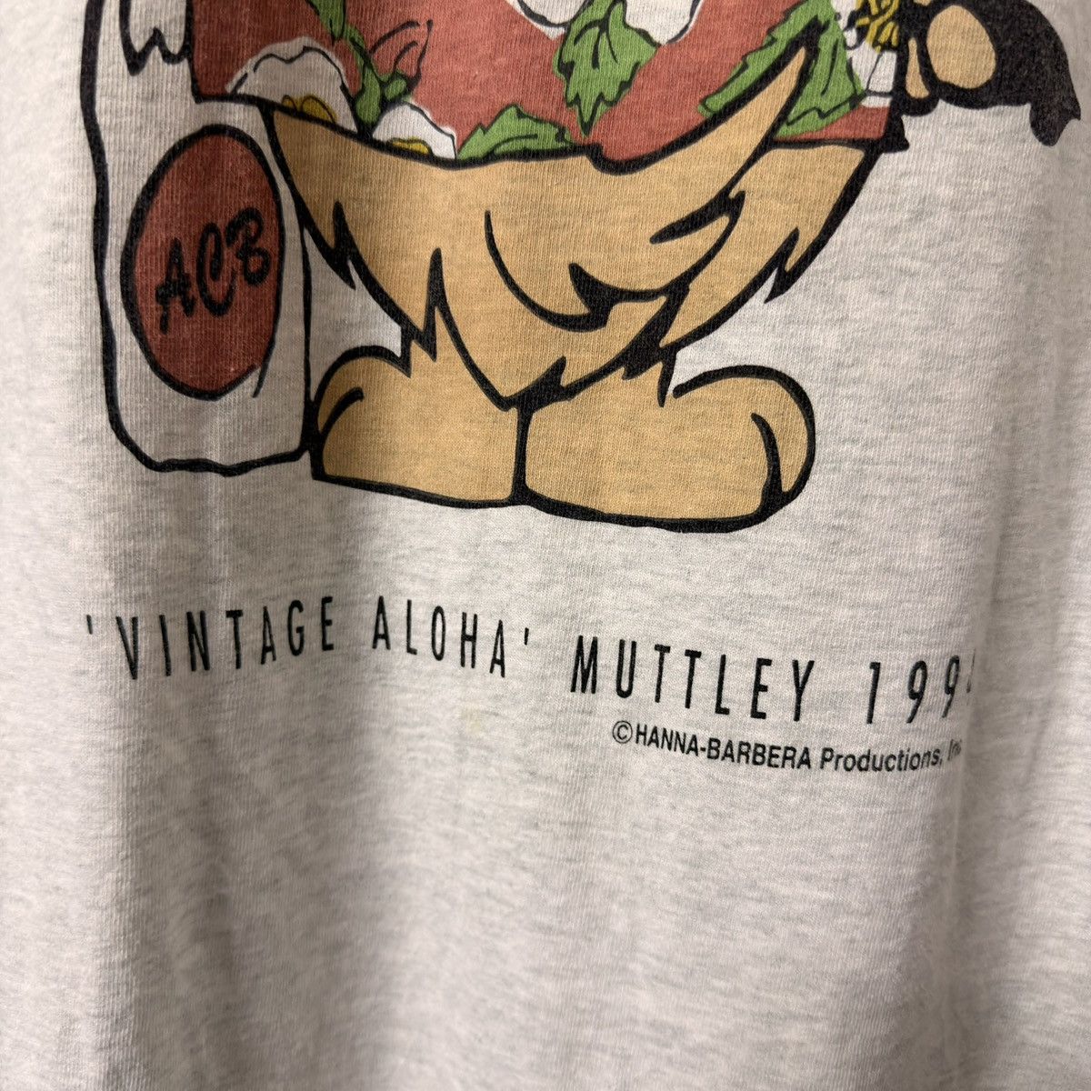 Fruit Of The Loom VTG Hanna-Barbera Muttley Dog Wacky Races Hawaii Edition Size US M / EU 48-50 / 2 - 12 Thumbnail