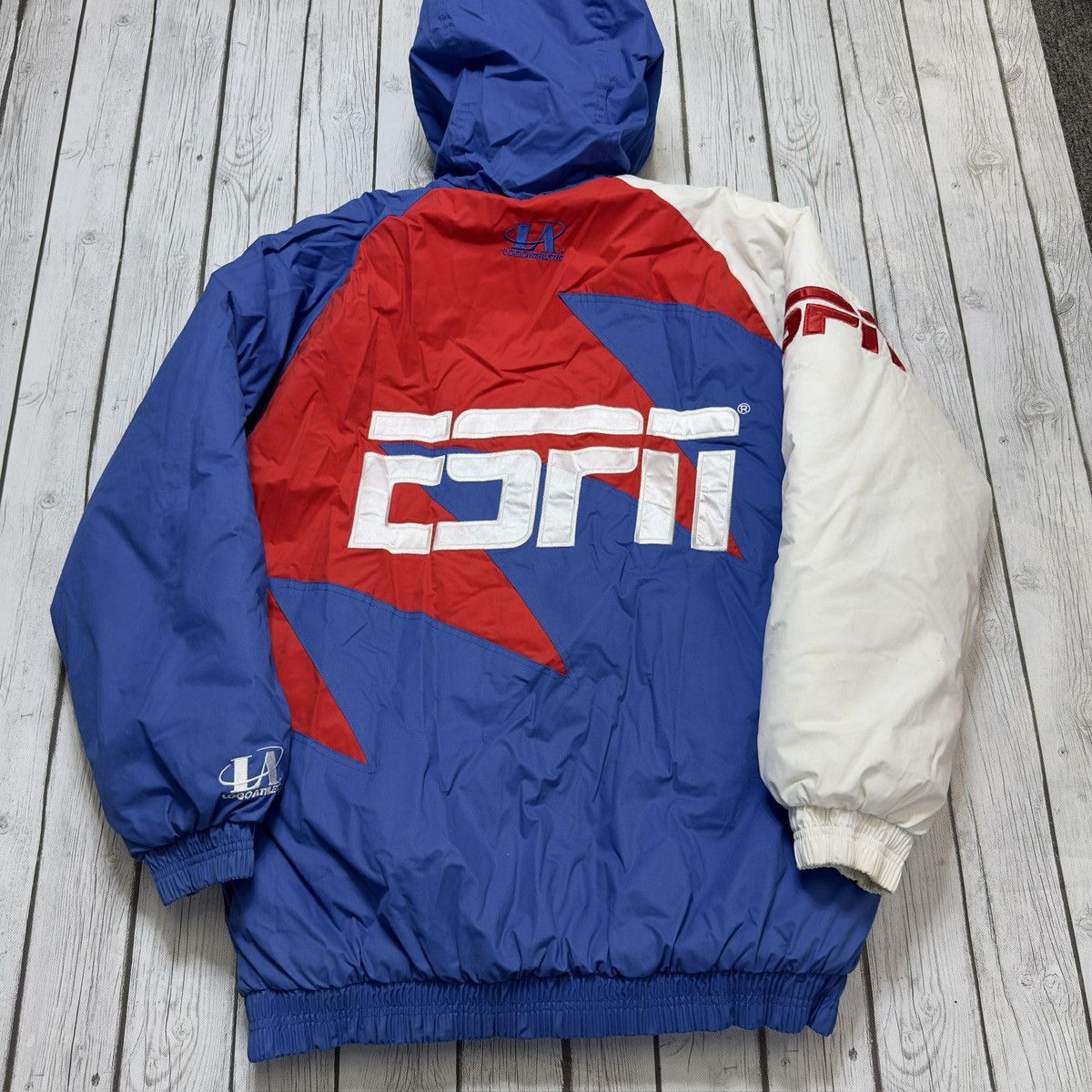 Logo Athletic × Vintage Vintage ESPN Sharktooth jacket Size US L / EU 52-54 / 3 - 2 Thumbnail