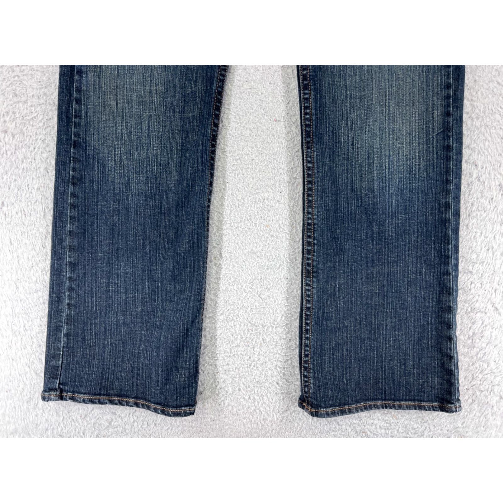 Vintage Refuge Jeans Women Bootcut Denim 30x29 Low Rise Blue Cotton Blend 13 Regular Jeans Womens 90s Theme Size 34" / US 12 / IT 48 - 2 Thumbnail