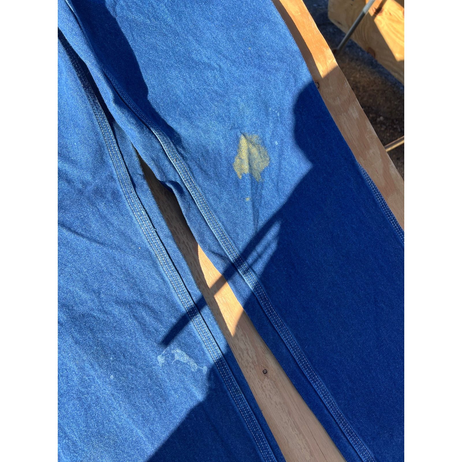 Carhartt Carhartt Jeans 34x 32 Blue Denim Carpenter Dungaree distress Size US 34 / EU 50 - 11 Thumbnail