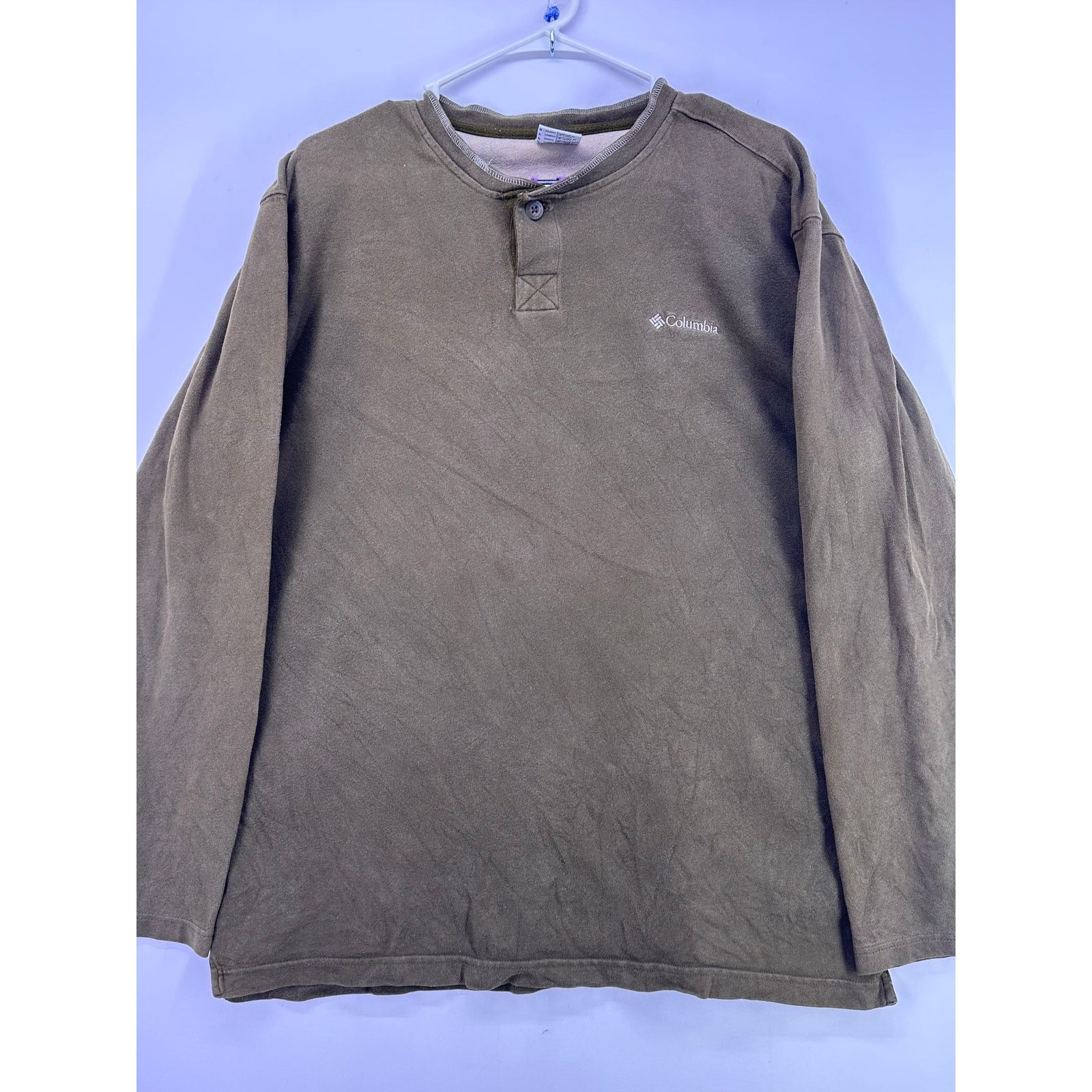 Columbia Columbia Olive Green Longsleeve Sweater Size Large Size US L / EU 52-54 / 3 - 3 Thumbnail