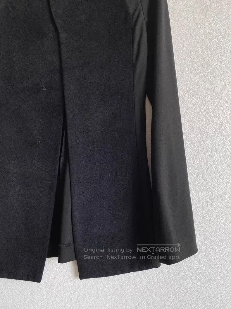 Comme des Garcons Comme des Garcons Black Wool Silk Mix Jacket Size S / US 4 / IT 40 - 6 Thumbnail