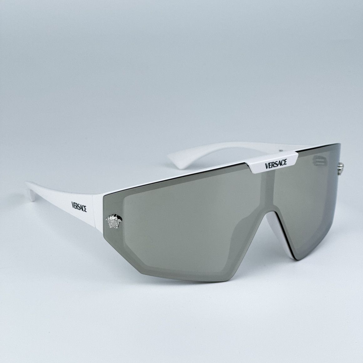Versace NEW Versace VE4461 314/87 Silver Detachable Lens Sunglasses Size ONE SIZE - 4 Thumbnail