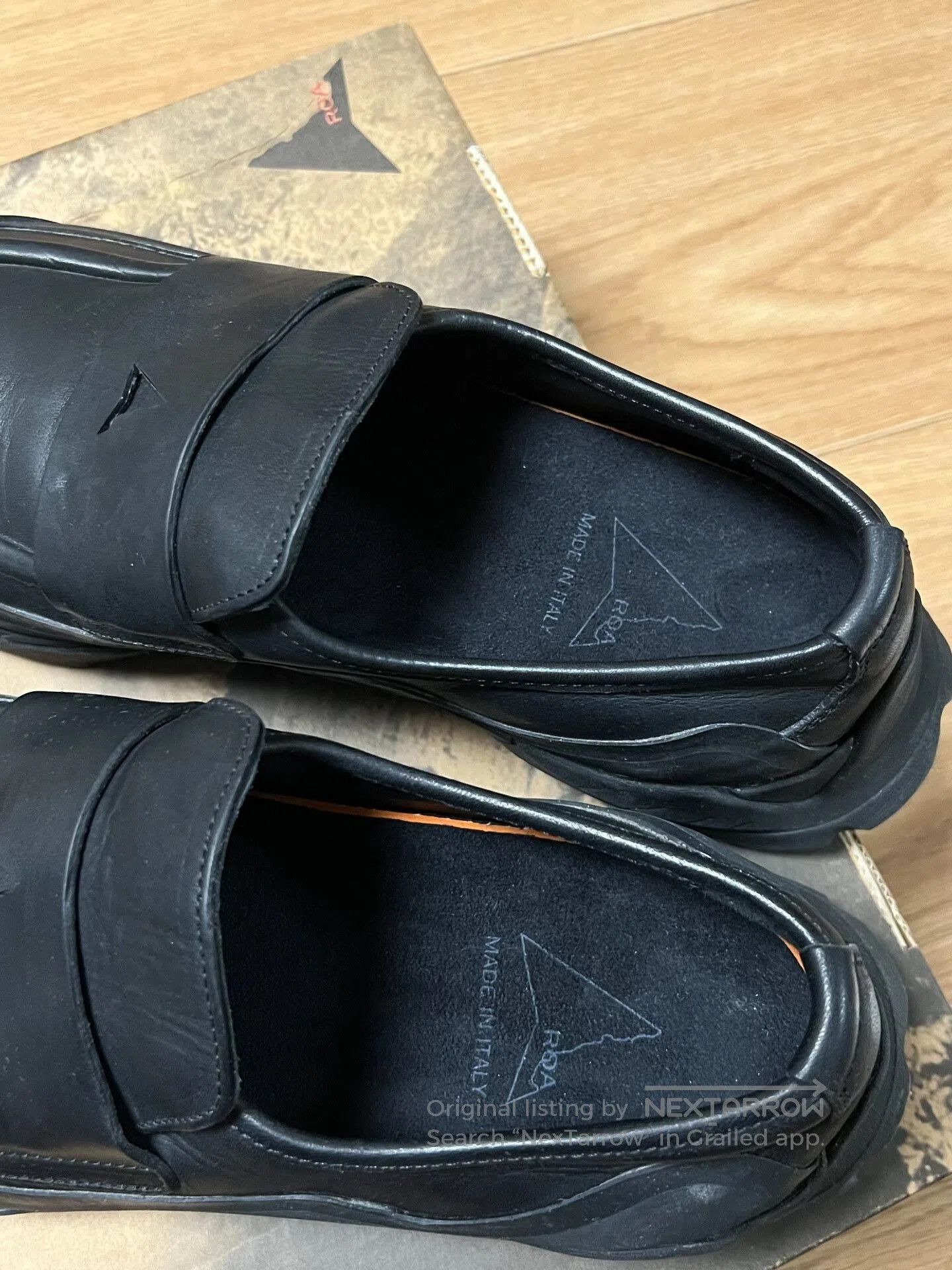 ROA ROA Black Low-Top Loafers for Hiking. Size US 10 / EU 43 - 7 Thumbnail