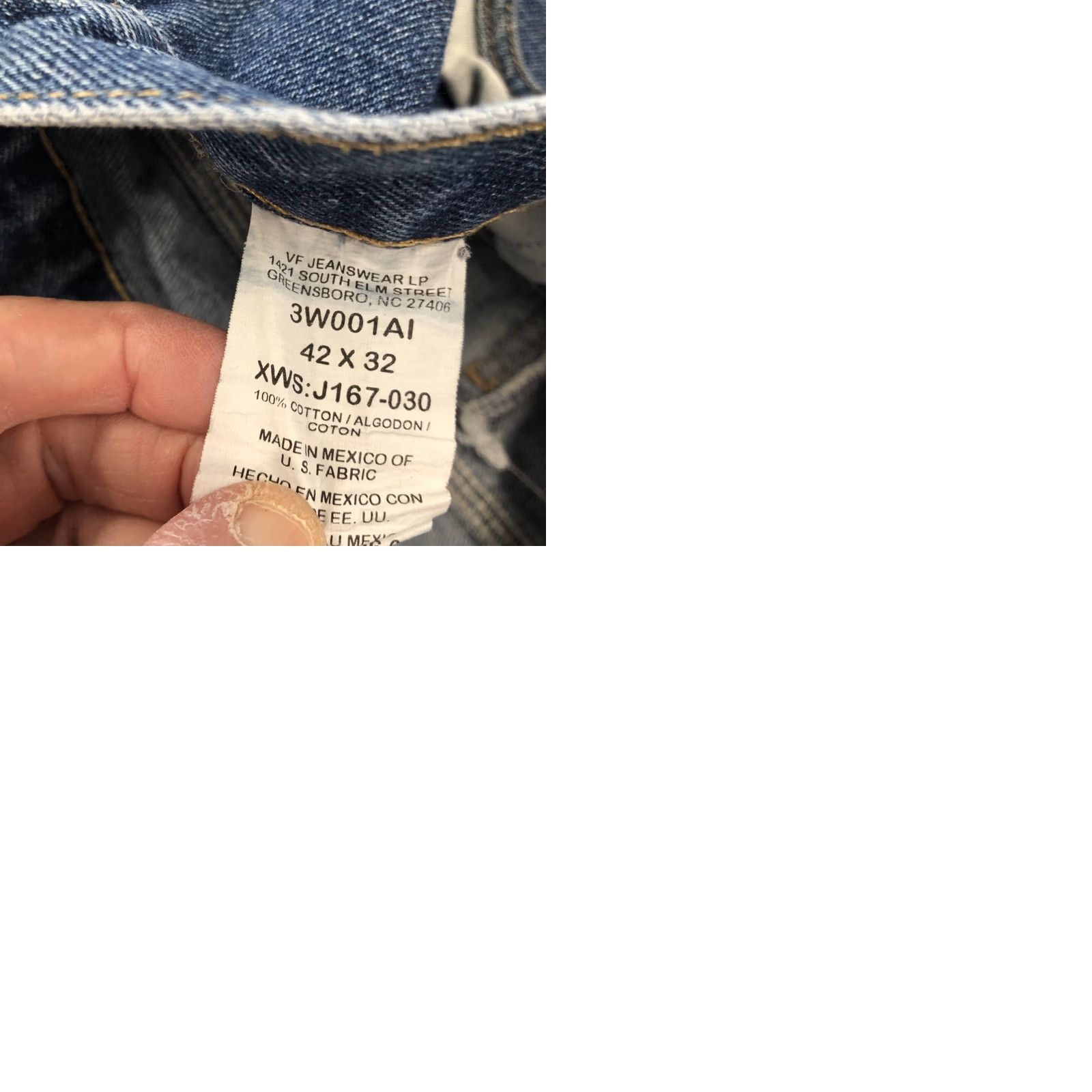 Wrangler Wrangler RIGGS WORKWEAR 40x30.5 Jeans Mens Dark Wash Denim Size US 40 / EU 56 - 9 Thumbnail