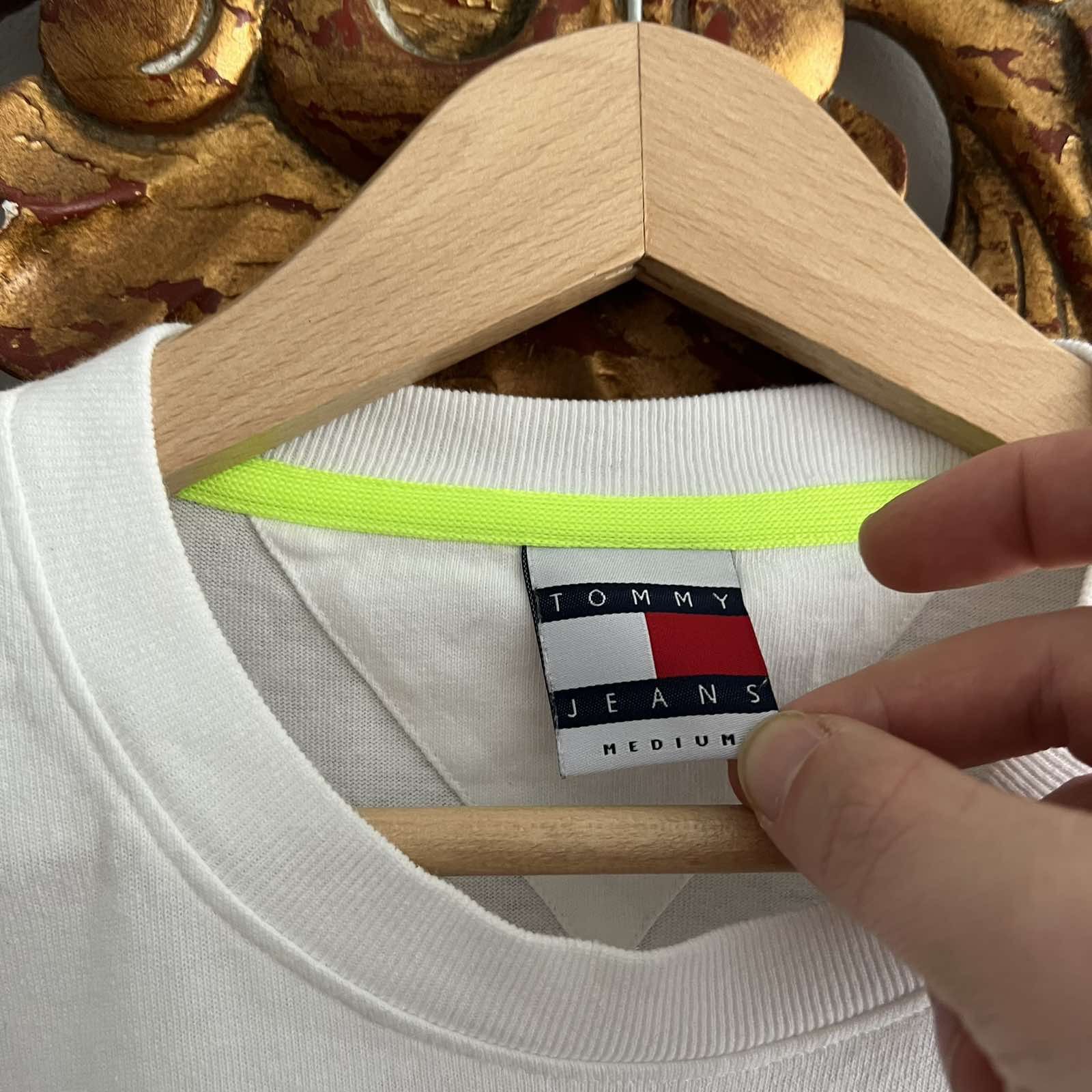 Tommy Hilfiger Tommy Jeans Sailing Gear Big Logo Sweatshirt (m) Size M / US 6-8 / IT 42-44 - 4 Thumbnail