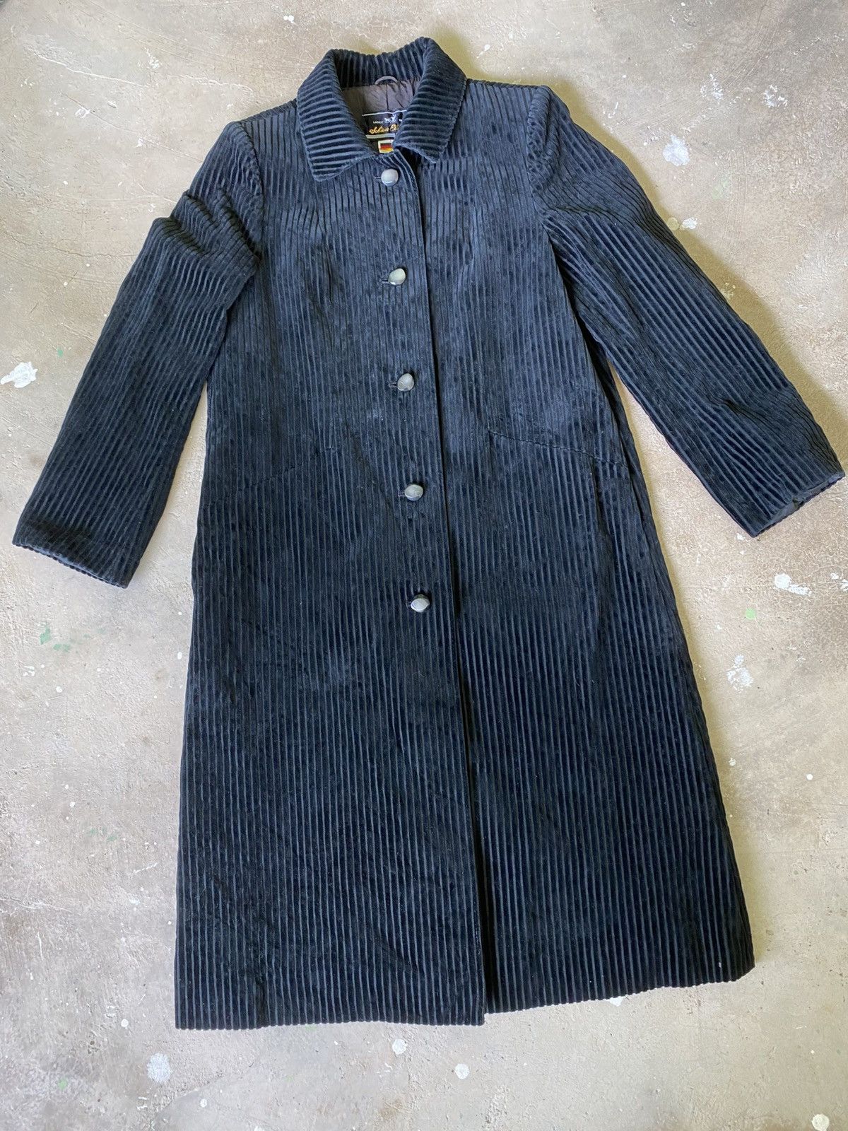 Japanese Brand Niedieck Brilliant Velvet Long Coat Japan Size S / US 4 / IT 40 - 1 Thumbnail