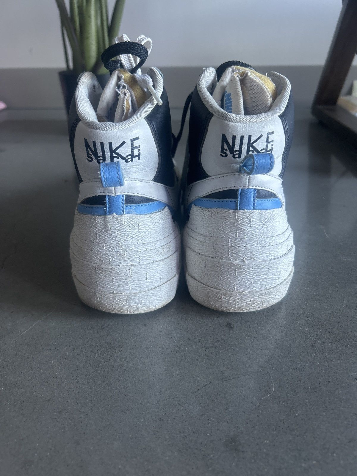 Nike × Sacai Sacai x Nike Blazer Legend Blue Size US 12 / EU 45 - 4 Thumbnail