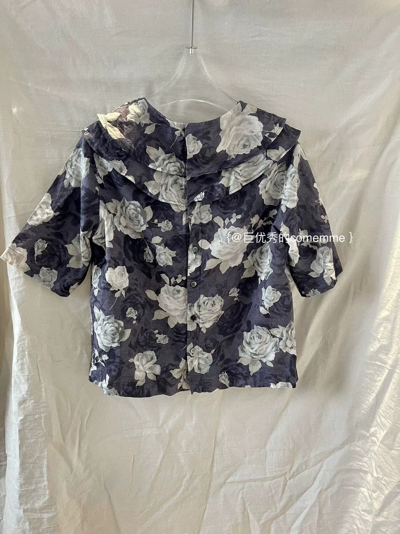 Comme des Garcons Comme Des Garcons New Chinese Style National Style Rose Wh Size M / US 6-8 / IT 42-44 - 3 Thumbnail