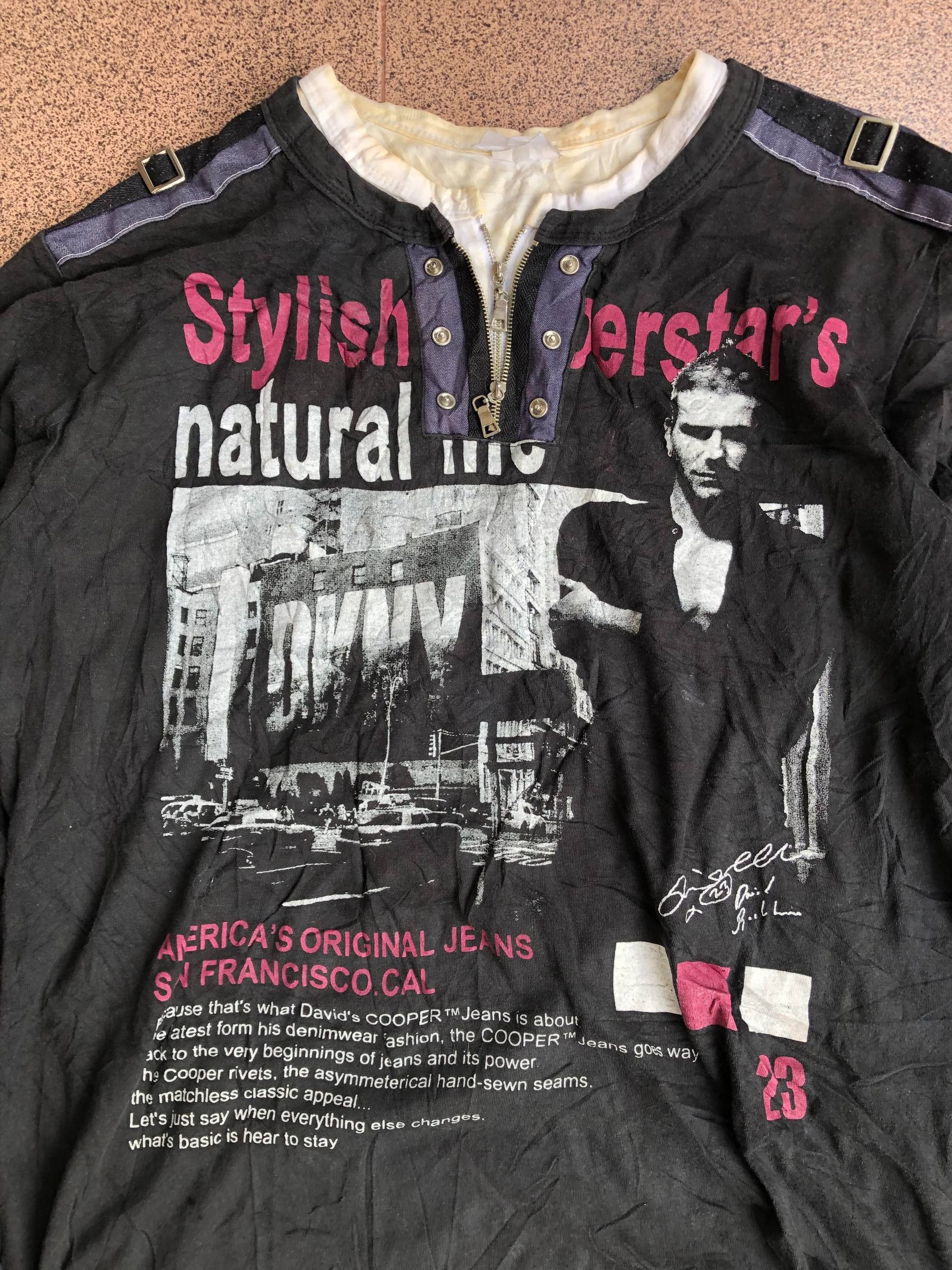 If Six Was Nine 2000s Poem Double Layer Japanese Zipper Size US L / EU 52-54 / 3 - 2 Thumbnail