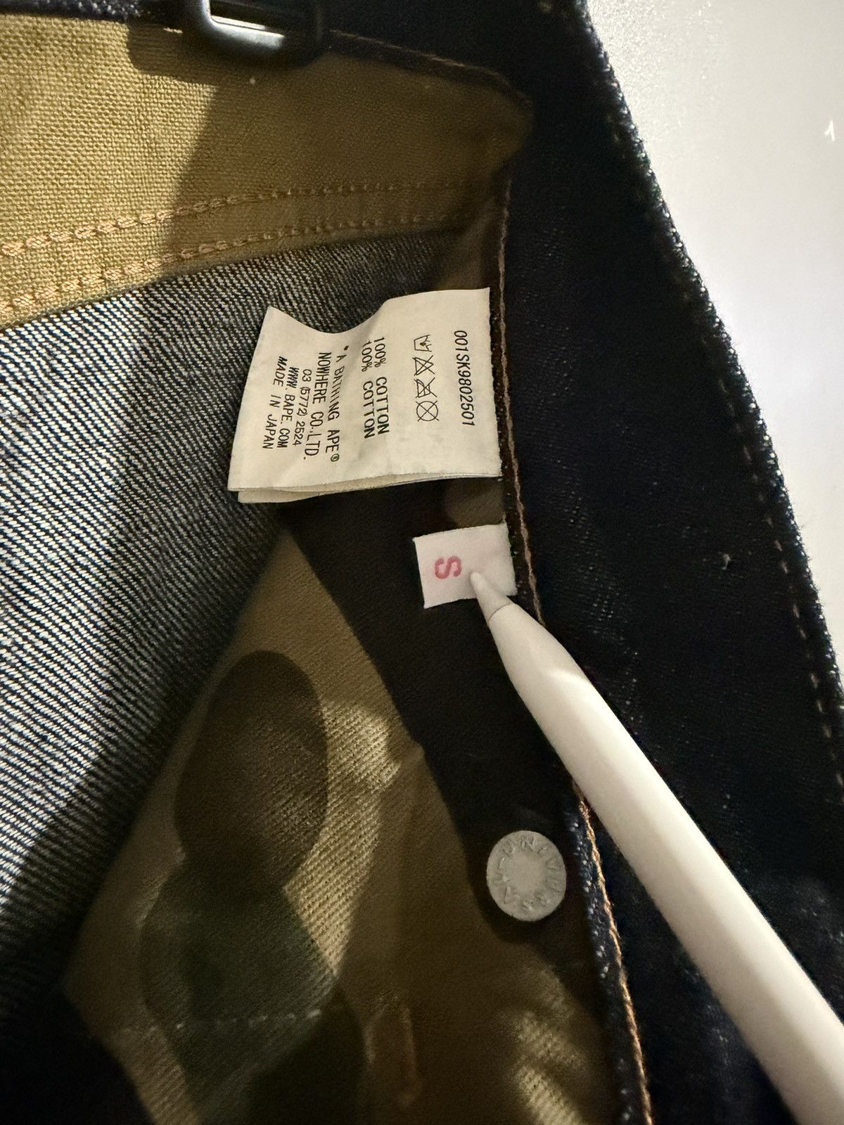 Bape Bape denim skirt size small Size 26" / US 2 / IT 38 - 3 Thumbnail