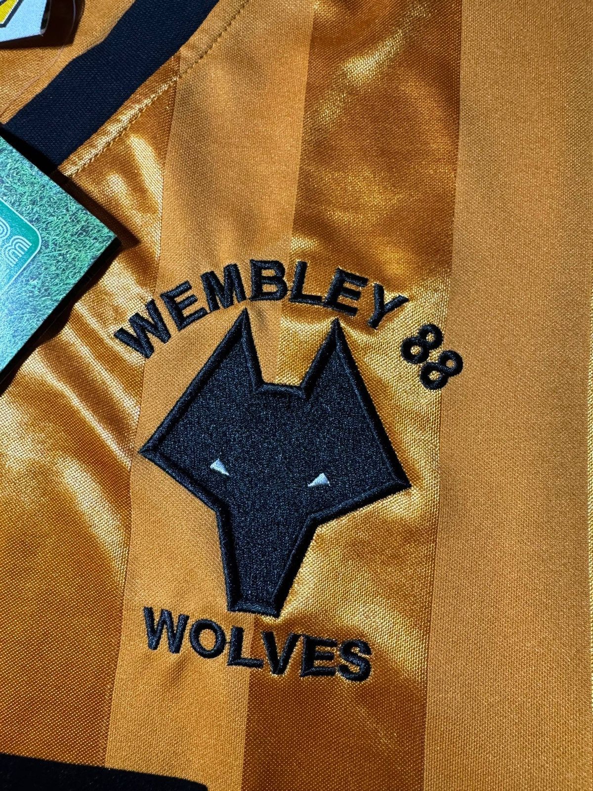 Vintage Wolverhampton Wanderers Football Shirt Soccer Jersey Wolves Size US XL / EU 56 / 4 - 5 Thumbnail