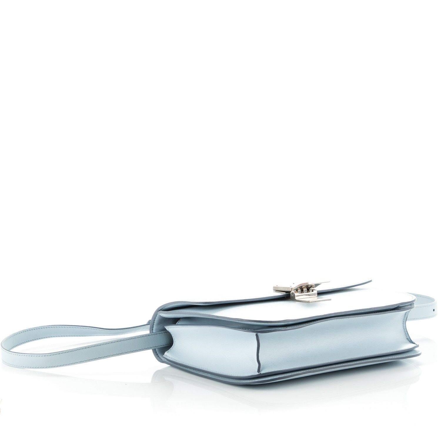 Celine o1bcso1str0225 164173DLS Size: OS / Flap Bag in Light Blue Size ONE SIZE - 4 Thumbnail