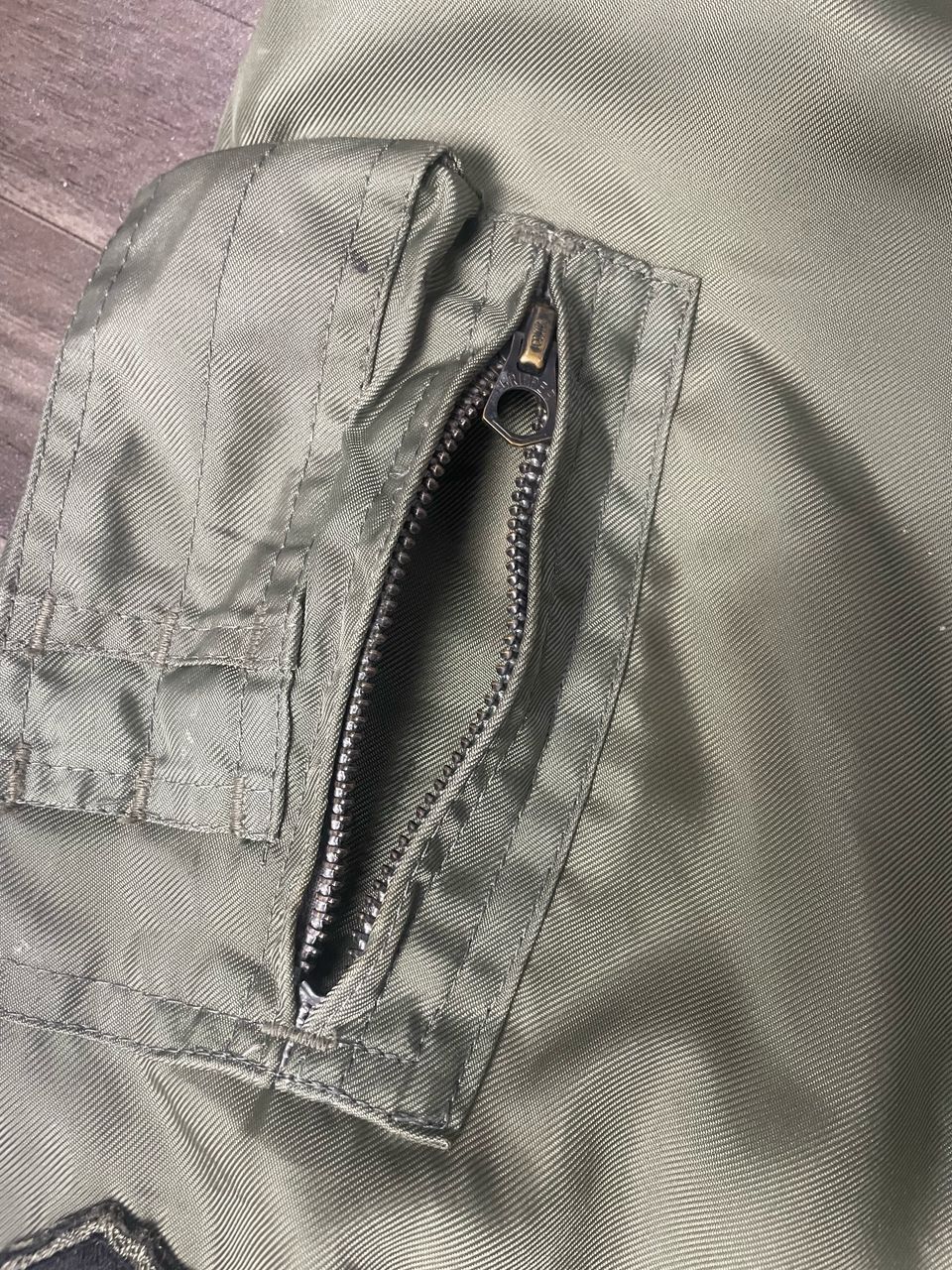 Vintage Vintage Air Force Flight Jacket Army Size US L / EU 52-54 / 3 - 12 Thumbnail