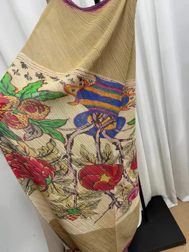 Issey Miyake Issey Miyake Pleats Please Painting Scarf Size ONE SIZE - 5 Thumbnail