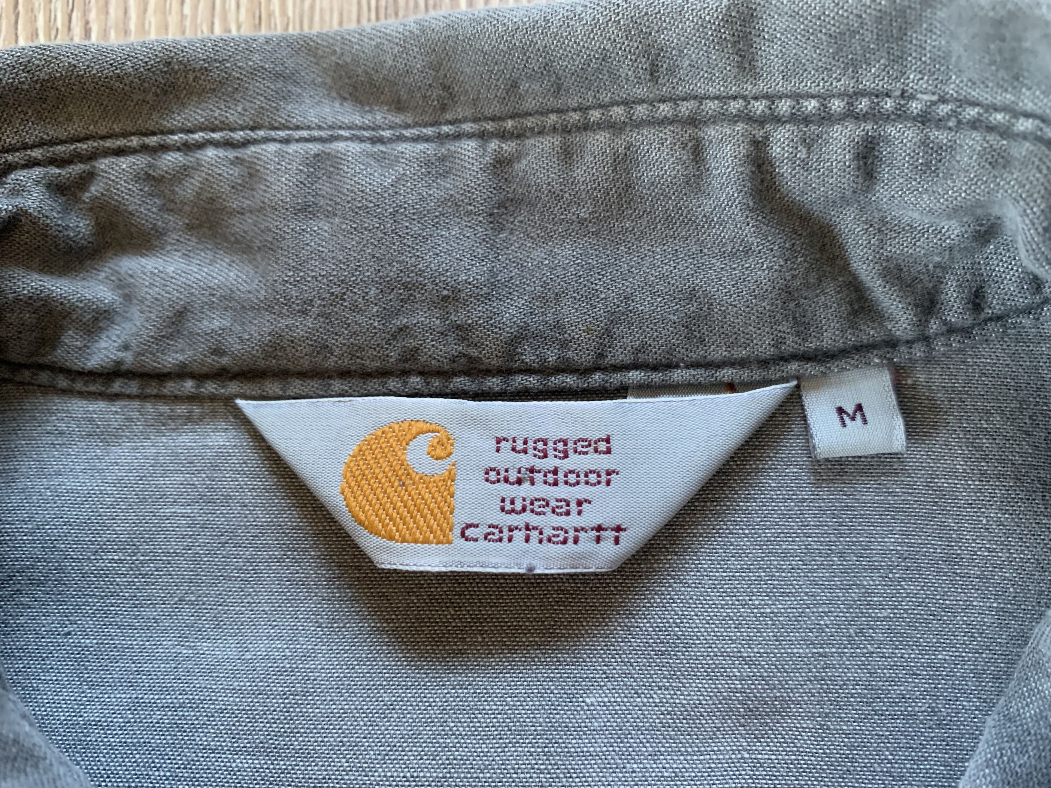 Carhartt Carhartt Howdy Denim Long Sleeve Grey Shirt Size US M / EU 48-50 / 2 - 6 Thumbnail