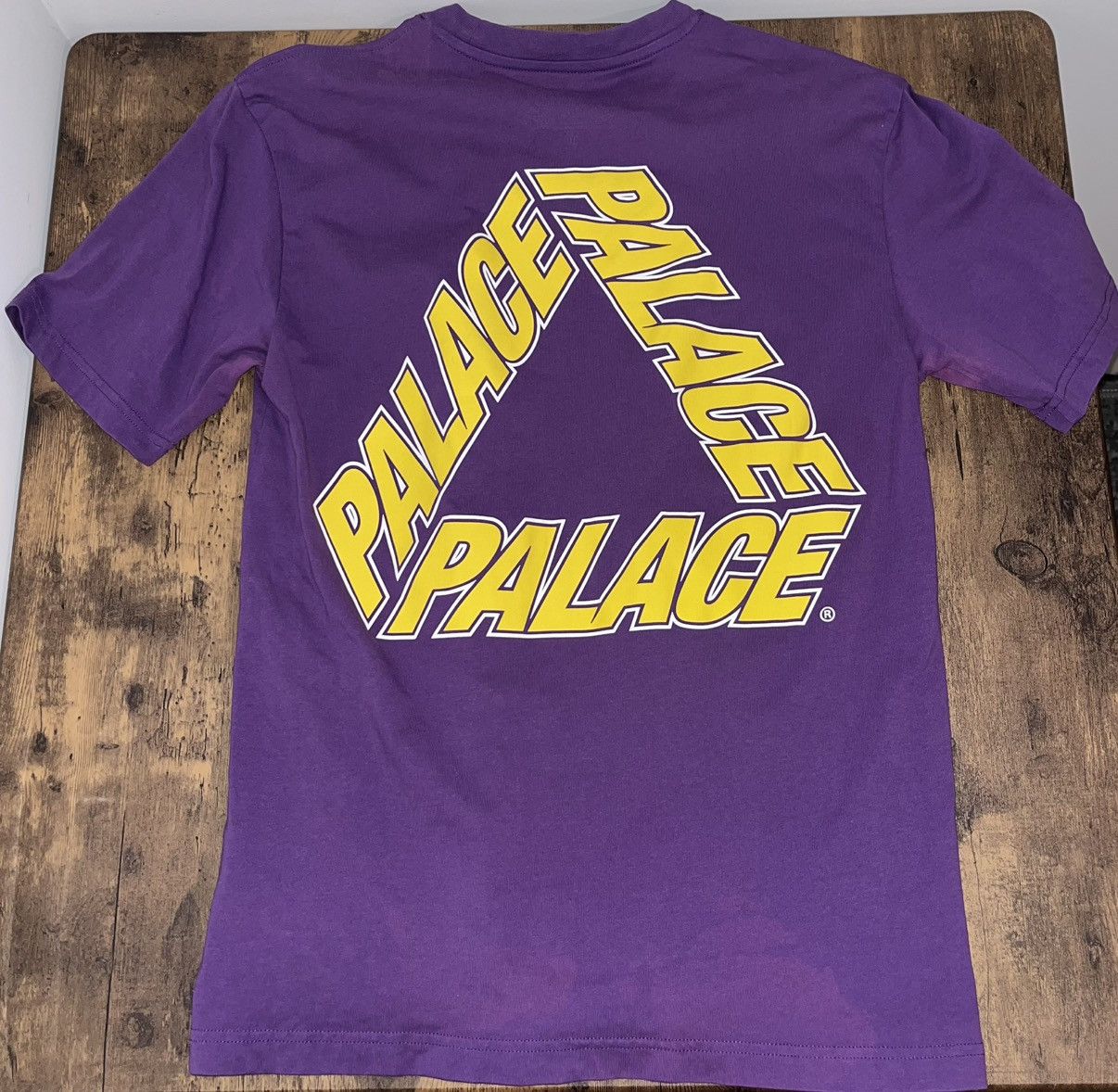 Palace Palace P-3D T-Shirt (Regal Purple / Yellow) Size US M / EU 48-50 / 2 - 2 Thumbnail