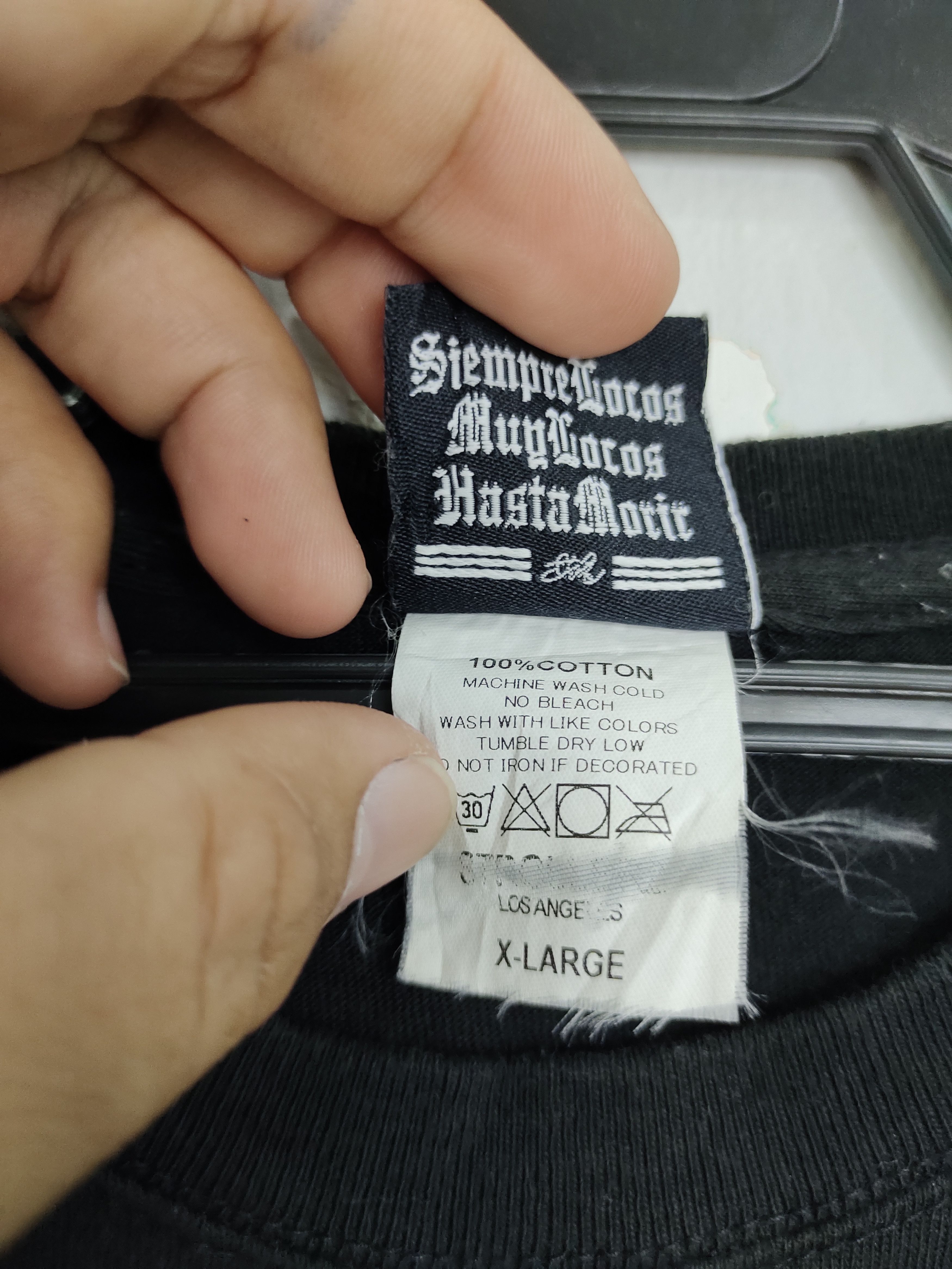 Designer × Vintage Strollerz Los Angeles Brand Tee Size US L / EU 52-54 / 3 - 7 Thumbnail