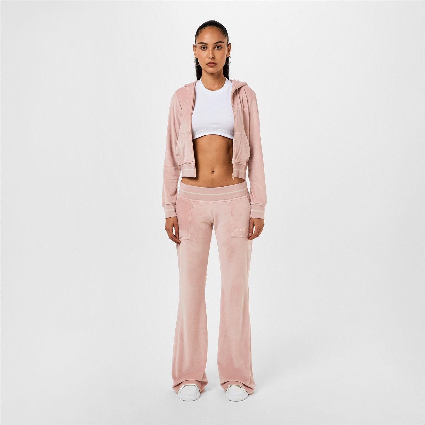 Palm Angels o1g2r1mq0325 ChenilleTrack Jacket in Pink Size L / US 10 / IT 46 - 6 Thumbnail