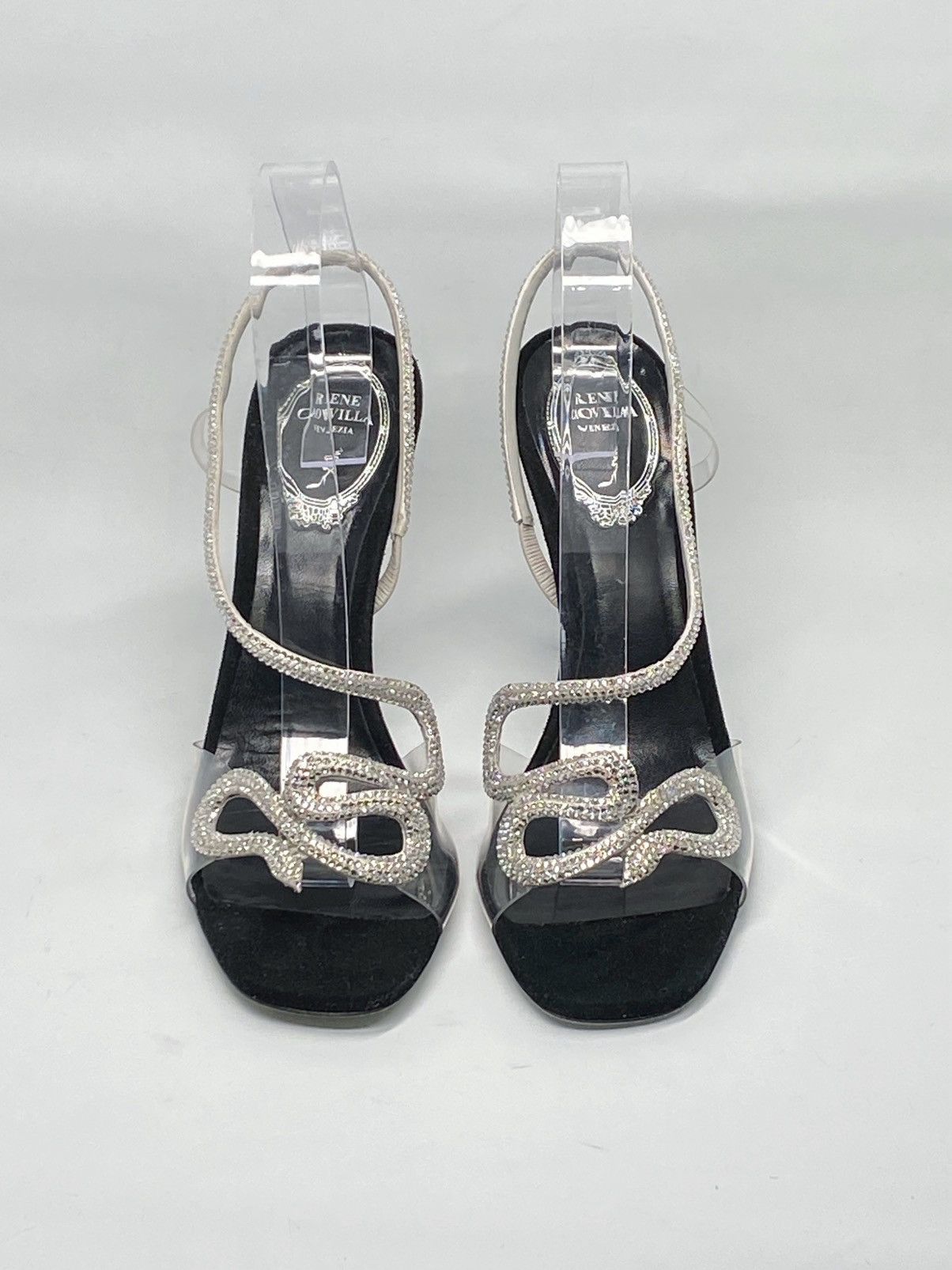 Rene Caovilla Rene Caovilla 105MM Snake Slingback Sandals size 38.5 Size US 8.5 / IT 38.5 - 2 Thumbnail