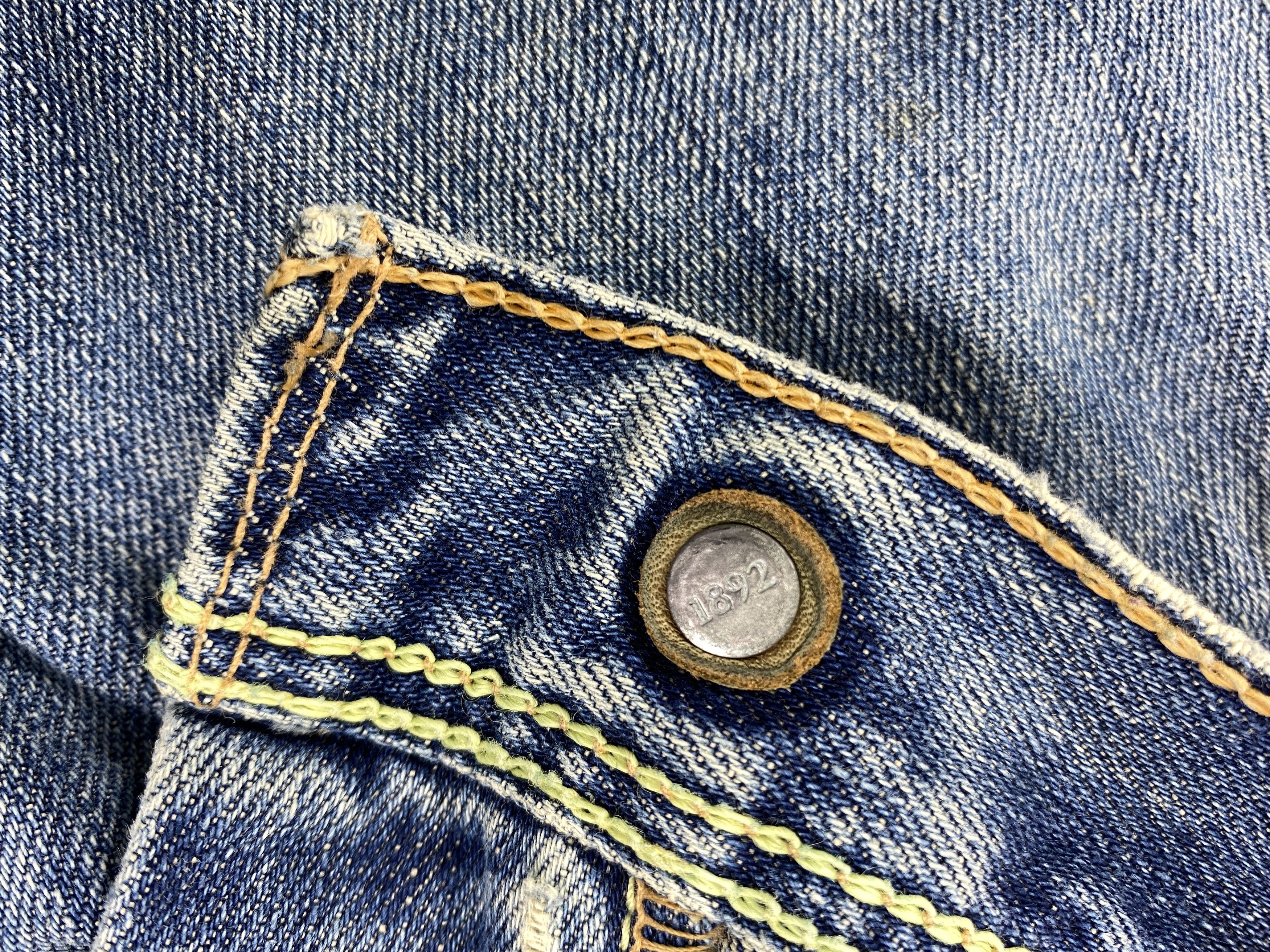 If Six Was Nine Vintage japanese ifsixwasnine style Jeans 35x29 - JN3011 Size US 35 - 7 Thumbnail