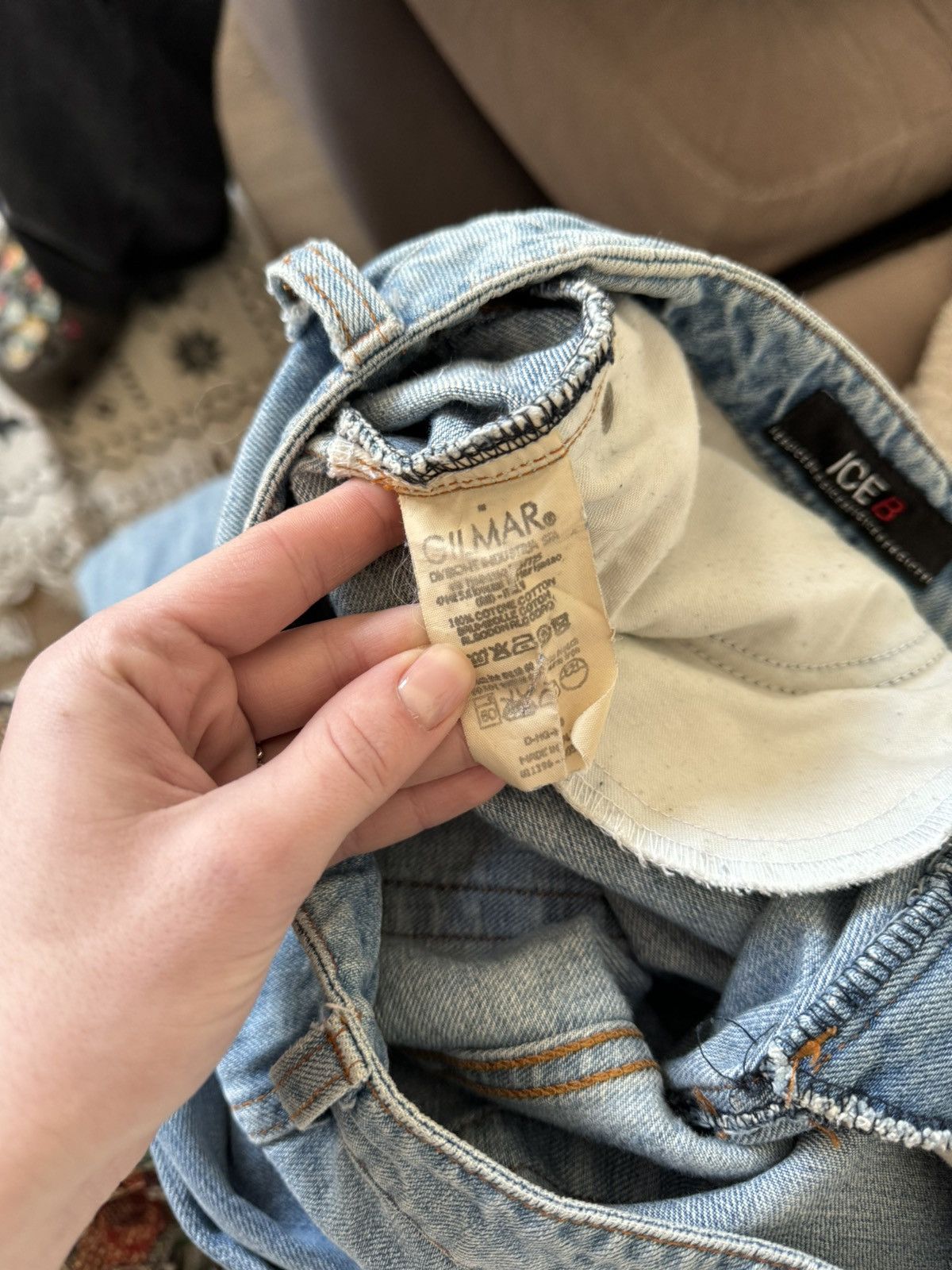 Iceberg VINTAGE ICEBERG OPIUM STYLE ZIPPER DENIM PANTS Size US 28 / EU 44 - 9 Thumbnail