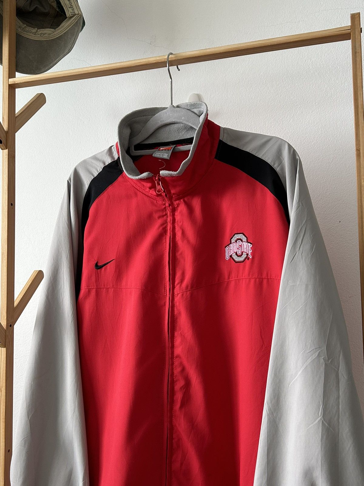 Nike × Vintage Vintage Nike Team X Ohio State Jacket Size US L / EU 52-54 / 3 - 4 Thumbnail