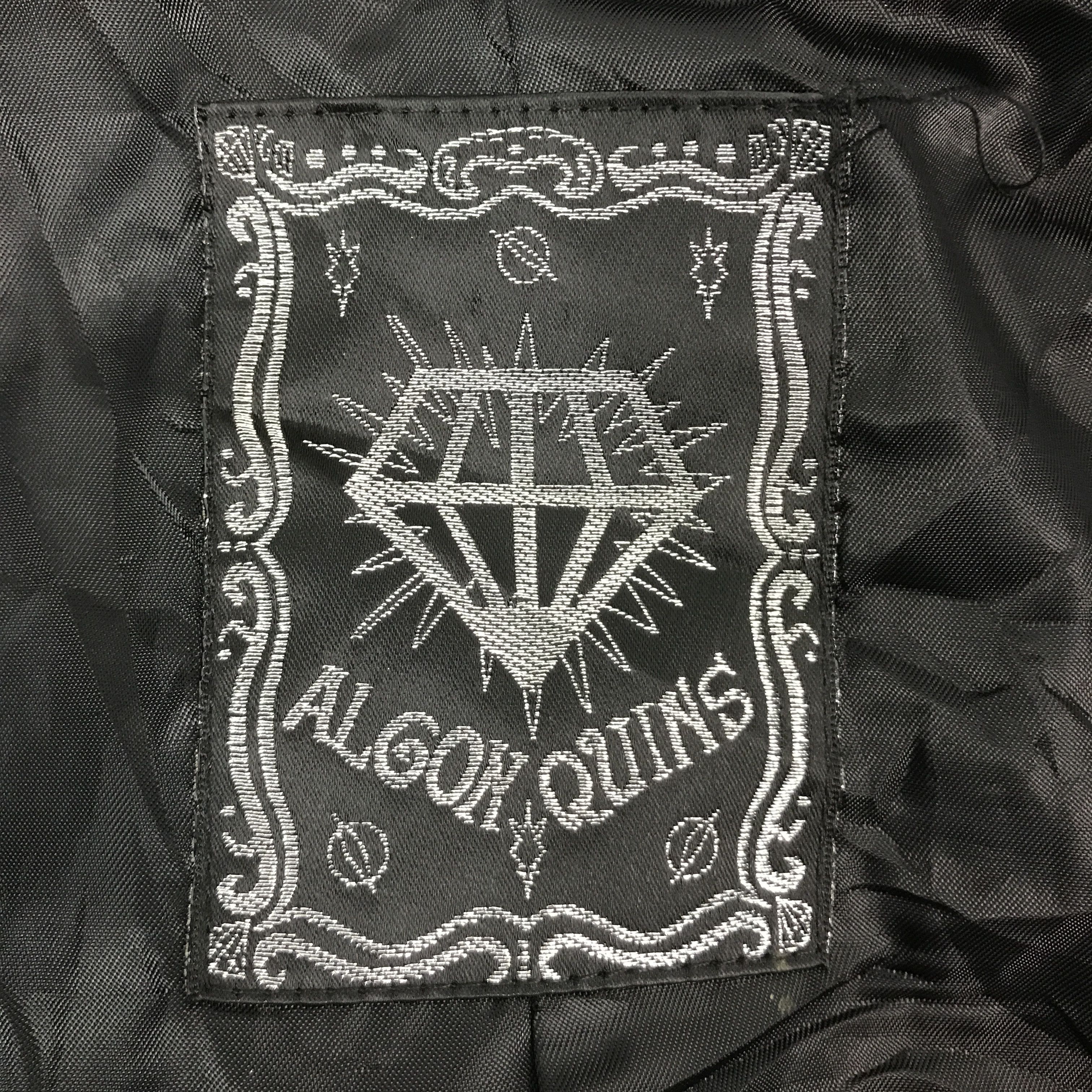 Designer × Japanese Brand Japan punk algon quins black zipper style jacket Size US S / EU 44-46 / 1 - 10 Thumbnail