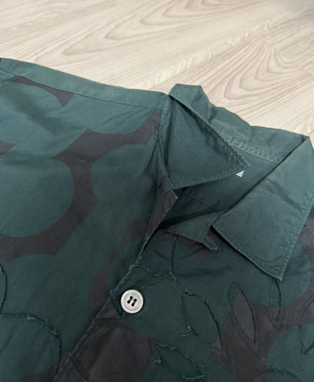 Comme des Garcons Homme COMME des GARÇONS HOMME Flower Long Sleeve Shirt - AD2001 Size US S / EU 44-46 / 1 - 4 Thumbnail