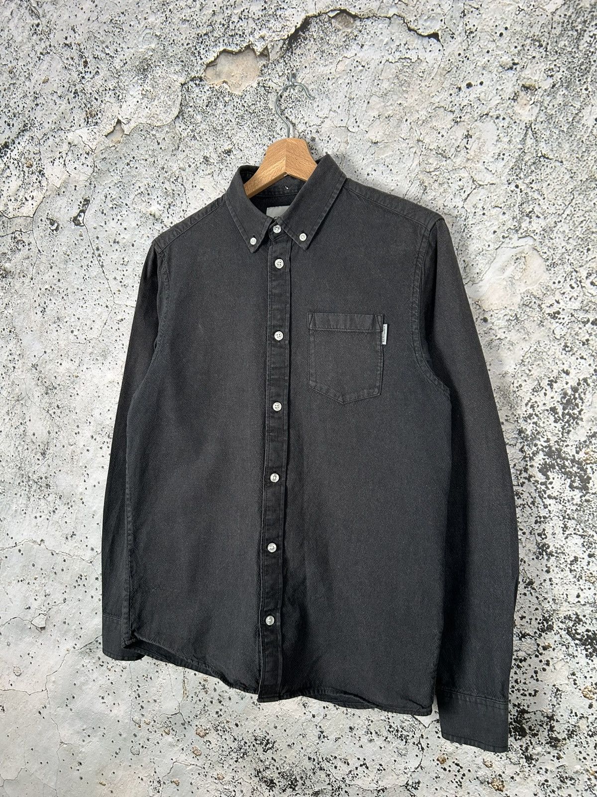 Carhartt Vintage Carhartt WIP Black Dalton Shirt Streetwear Workwear Size US S / EU 44-46 / 1 - 2 Thumbnail