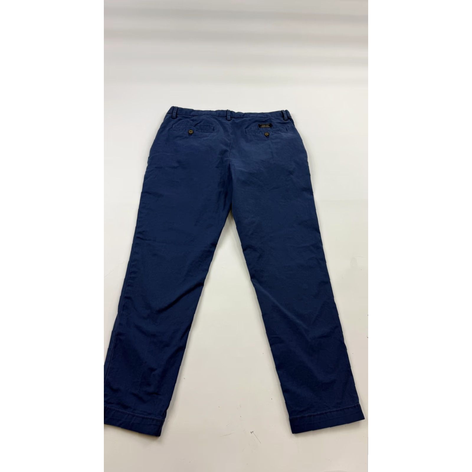 Banana Republic Banana Republic Pants Men Navy Blue Chino Slim Tapered Flat Front 33x32 Casual Smart-Casual Mens Size US 33 - 4 Thumbnail