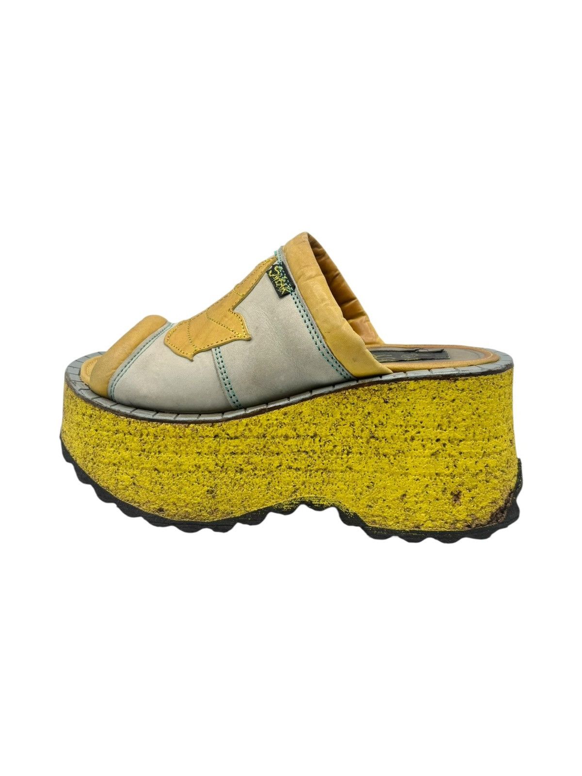 SWEAR London Vintage Swear London yellow platform sandals Size 37 Size US 7 / IT 37 - 8 Thumbnail