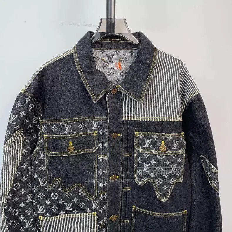 Louis Vuitton Louis Vuitton Nigo Full Print Patchwork Full Logo Black De Size US M / EU 48-50 / 2 - 3 Thumbnail