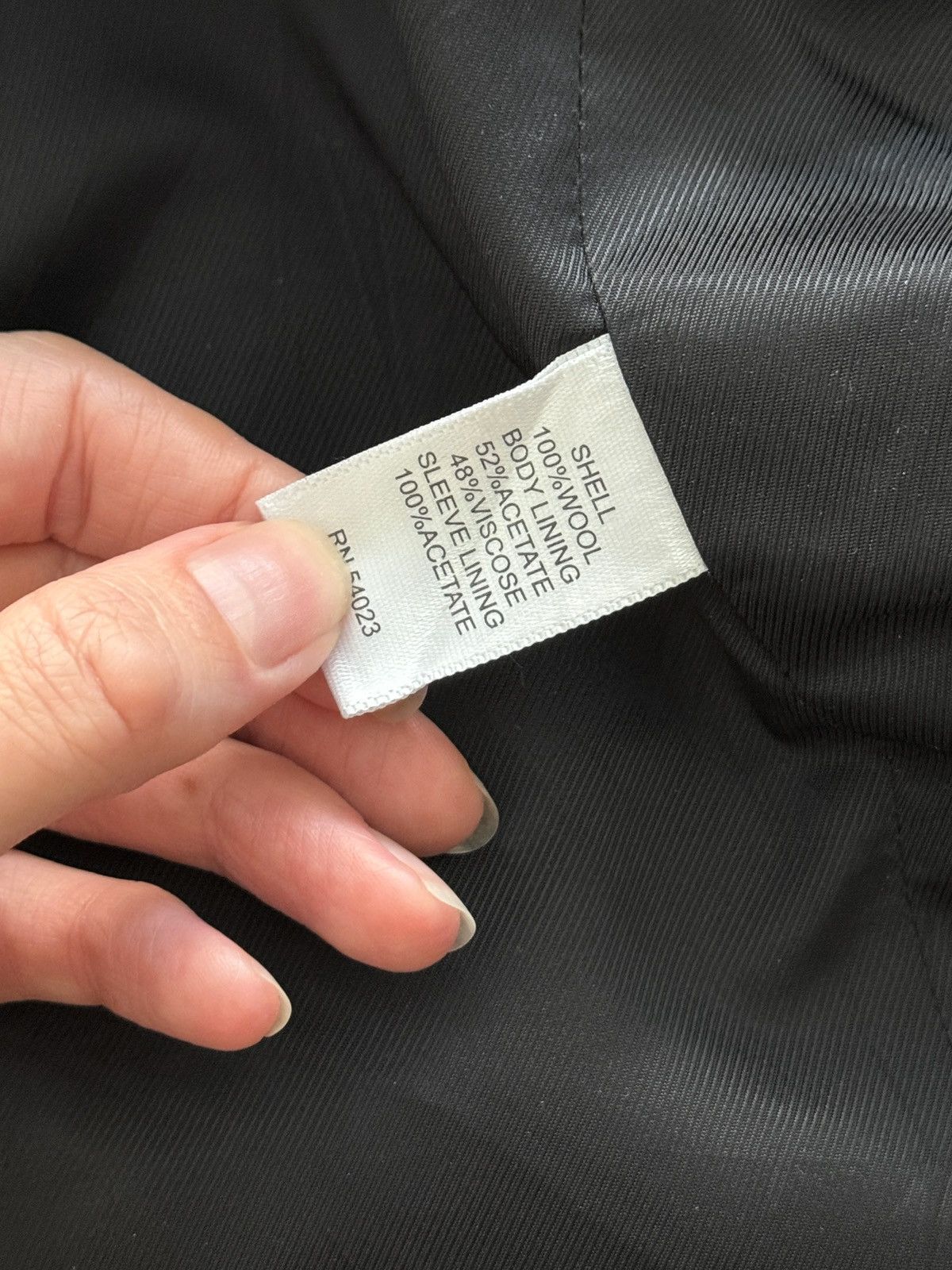 Banana Republic Banana Republic Wool Blazer 40R Dark Gray Size 40R - 5 Thumbnail
