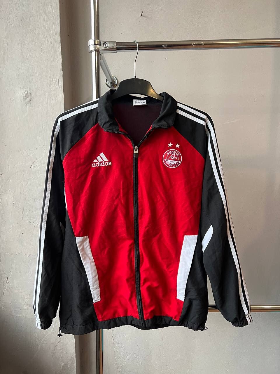 Adidas 2010 ABERDEEN FC TRAINING SOCCER FOOTBALL TRACK HACKET SZ S Size US S / EU 44-46 / 1 - 2 Thumbnail