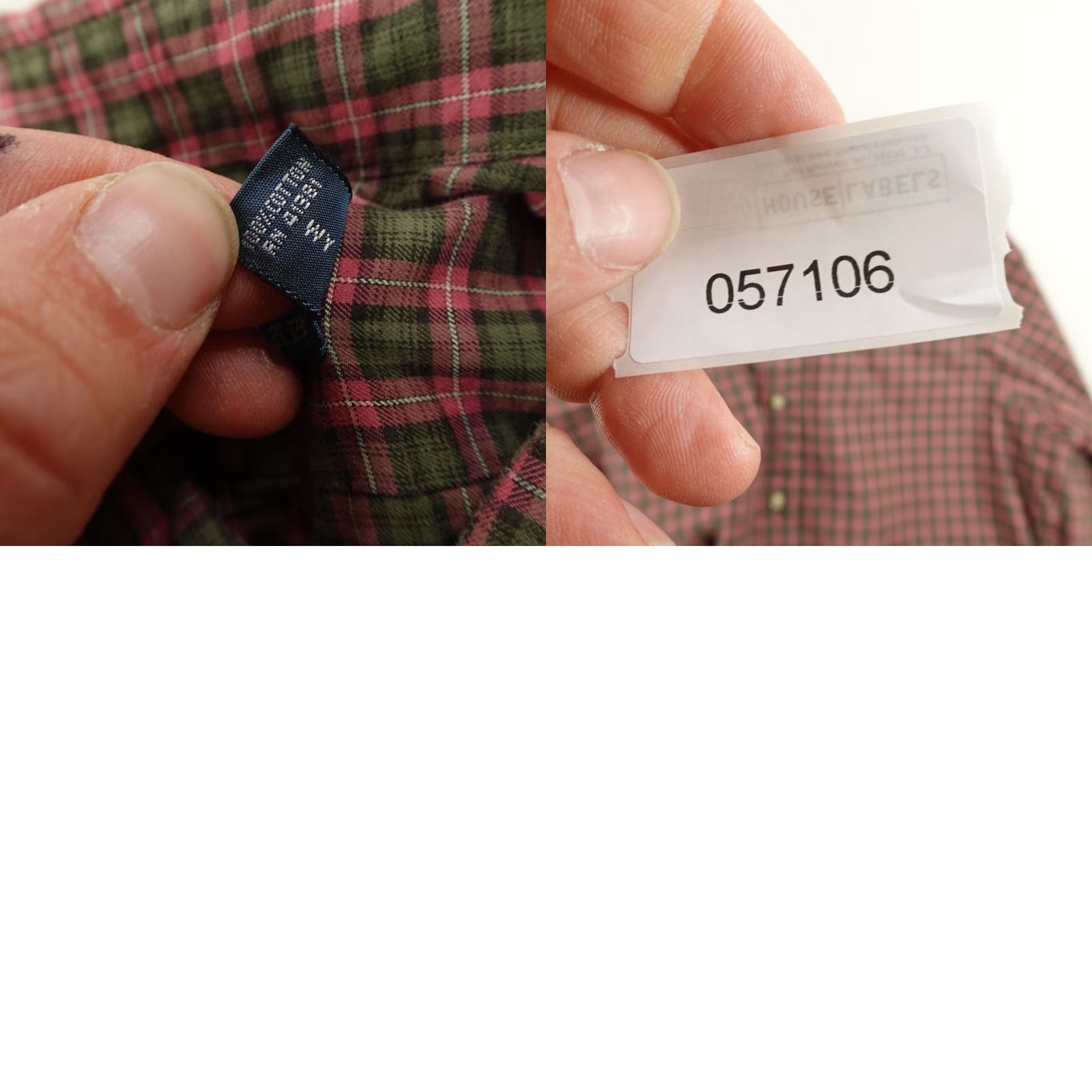 Polo Ralph Lauren Polo Ralph Lauren Shirt Mens Large Green Red Tartan Plaid Check Button Up Twill Size US L / EU 52-54 / 3 - 8 Thumbnail