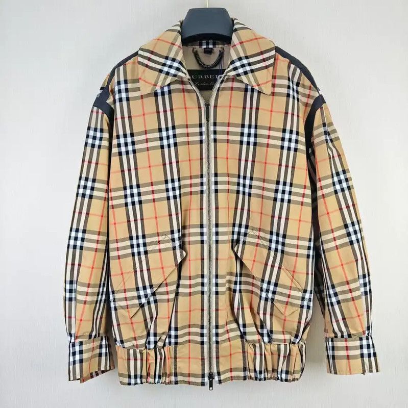 Burberry Burberry Long Sleeve Multicolor Cardigan Size L / US 10 / IT 46 - 1 Thumbnail