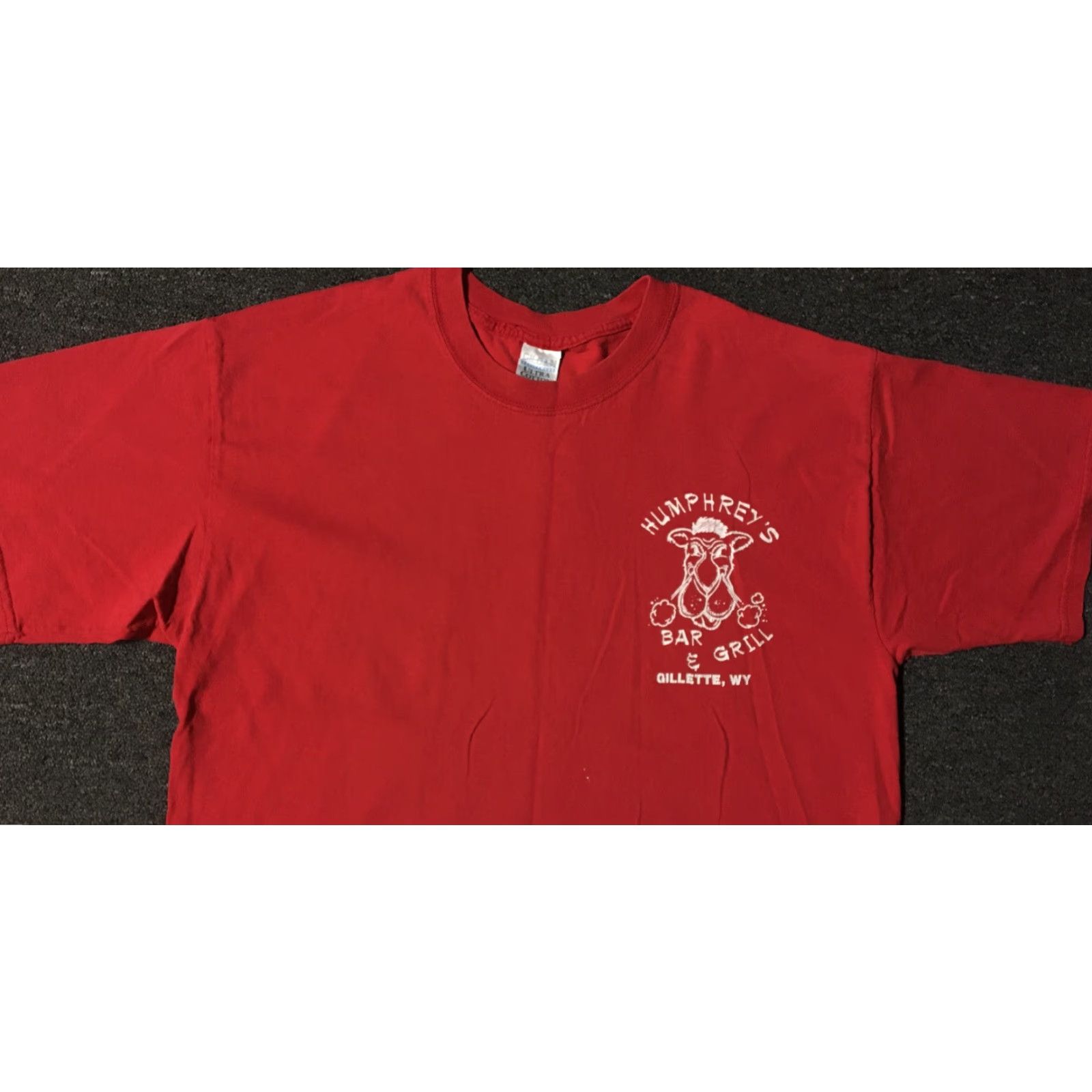Alife VINTAGE Humphreys Bar Life Is Short Hump Hard Faded Shirt XL Red Mens T-Shirt Punk Grunge 90s Bar Beer Motorcycle Rockabilly Funny Hump Size US XL / EU 56 / 4 - 6 Thumbnail