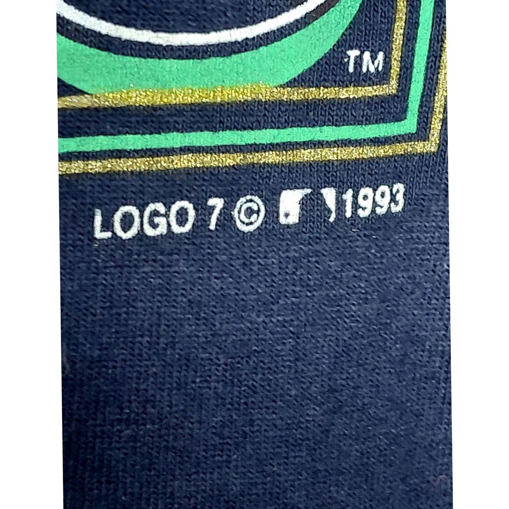 Fruit Of The Loom VINTAGE FRUIT OF THE LOOM Braves Champions T-Shirt Blue Graphic Size M Mens Size US M / EU 48-50 / 2 - 4 Thumbnail