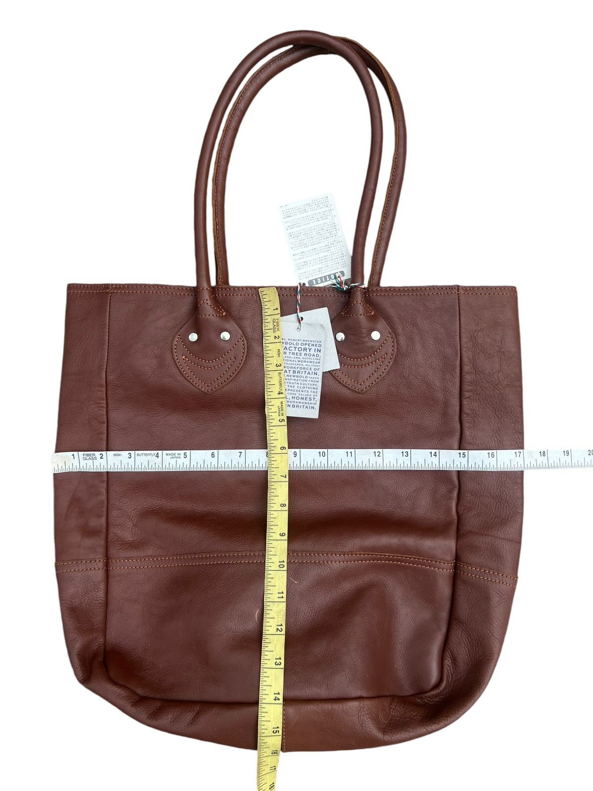Leather R. Newbold Cowhide Leather Tote Bag Size ONE SIZE - 24 Thumbnail