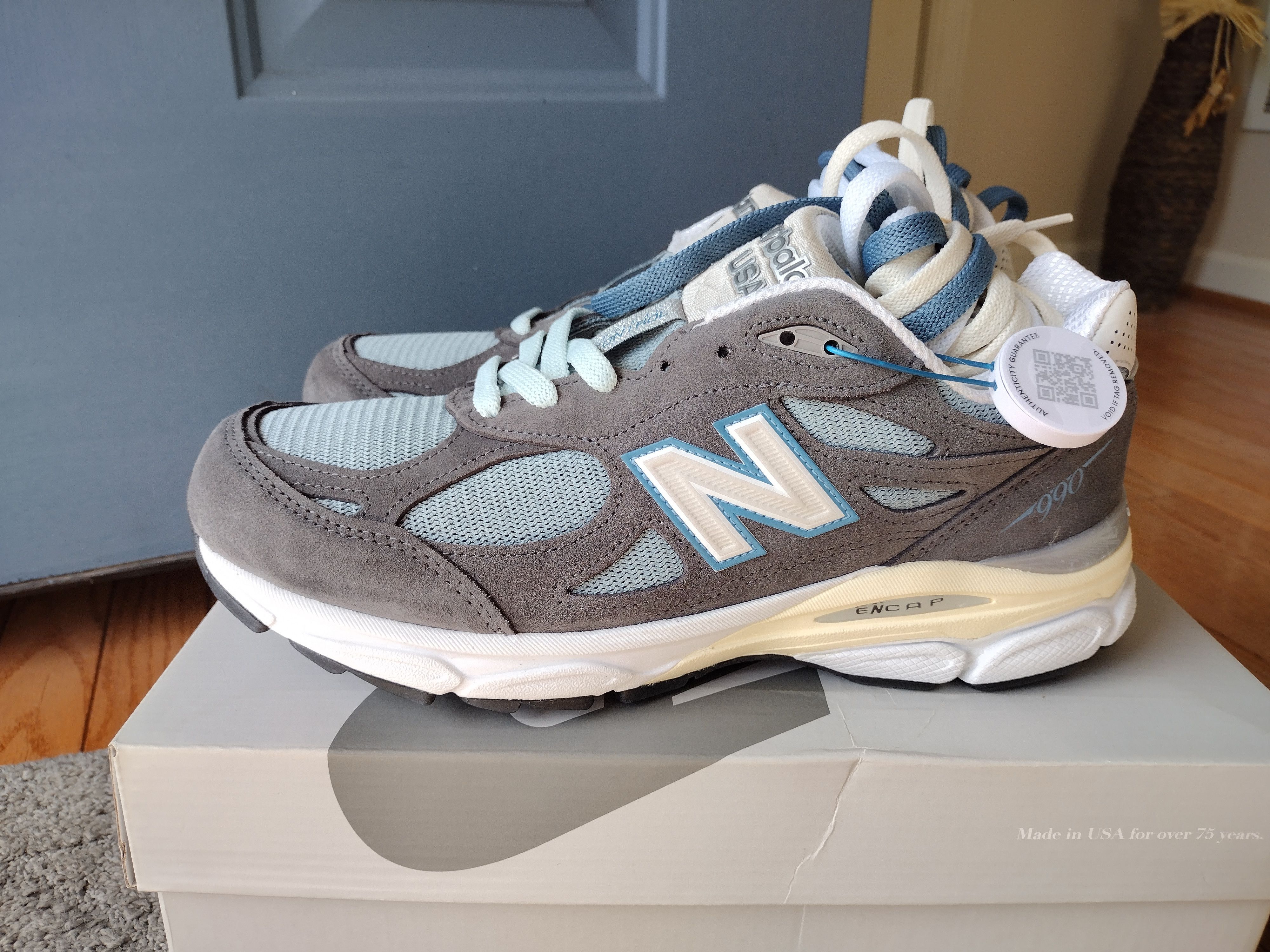 Kith × New Balance New Balance x Kith 990v3 Steel Blue - M990KS3 