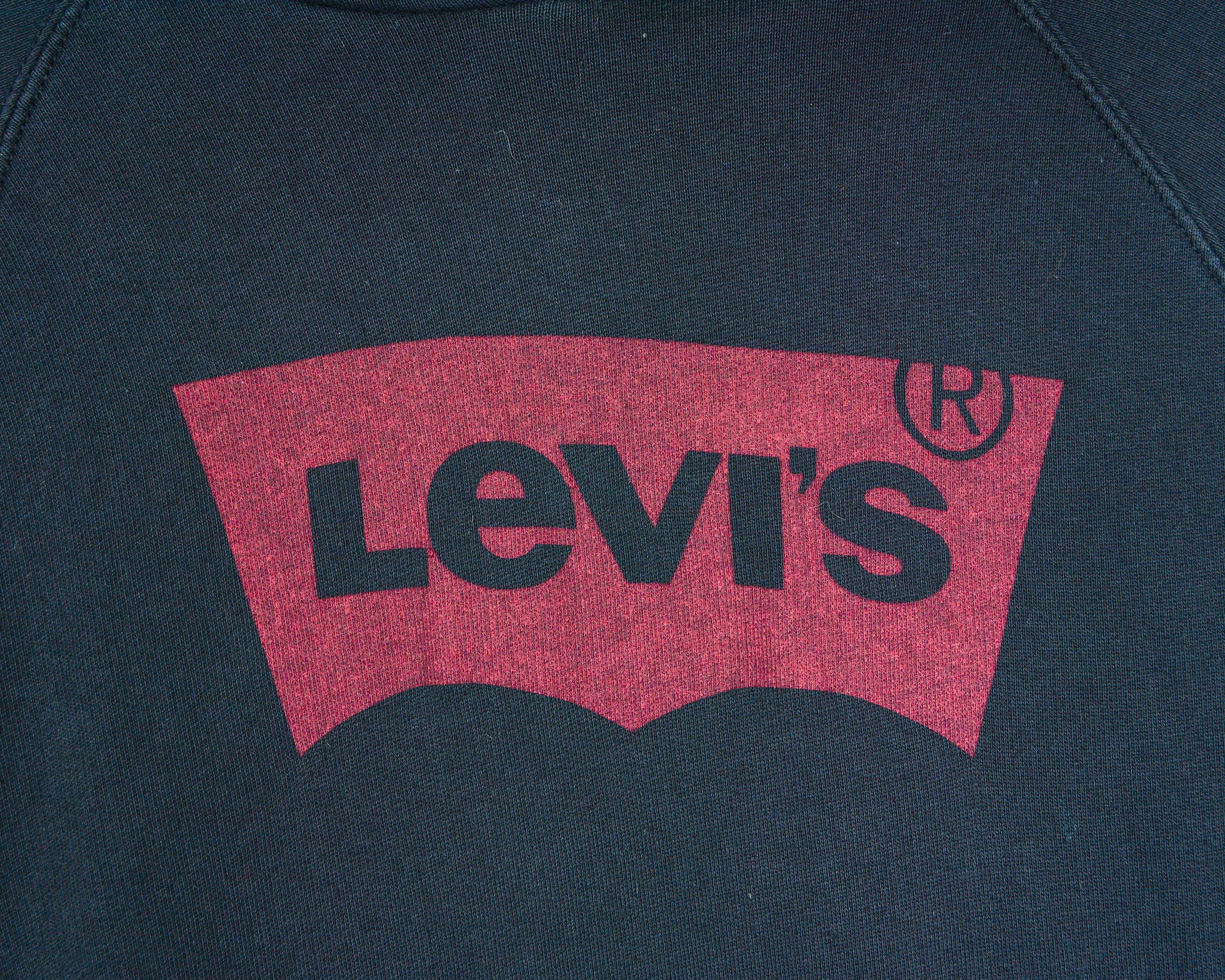 Levi's Big Logo S Cotton Small Hoodie Sweatshirt Pullover Jumper Size US S / EU 44-46 / 1 - 5 Thumbnail