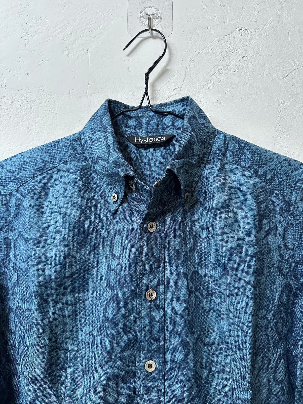 Hysteric Glamour Rare Hysteric Glamour Snake Skin Shirt Size US M / EU 48-50 / 2 - 4 Thumbnail